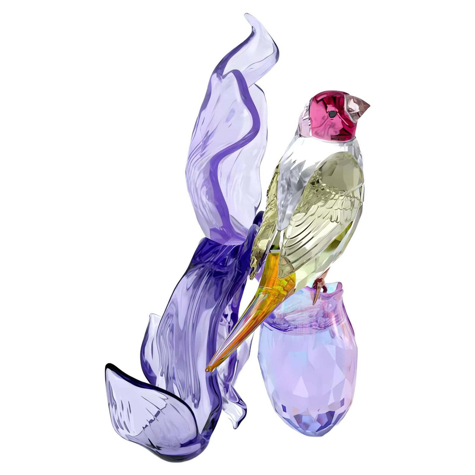 Swarovski Crystal, Idyllia, Gouldian Finch and Orchid, Figurine 5675211