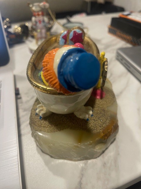 Ron Lee Hobo Joe in Claw Tub, No Vacancy (Ron Lee World of Clowns, 2120/5500