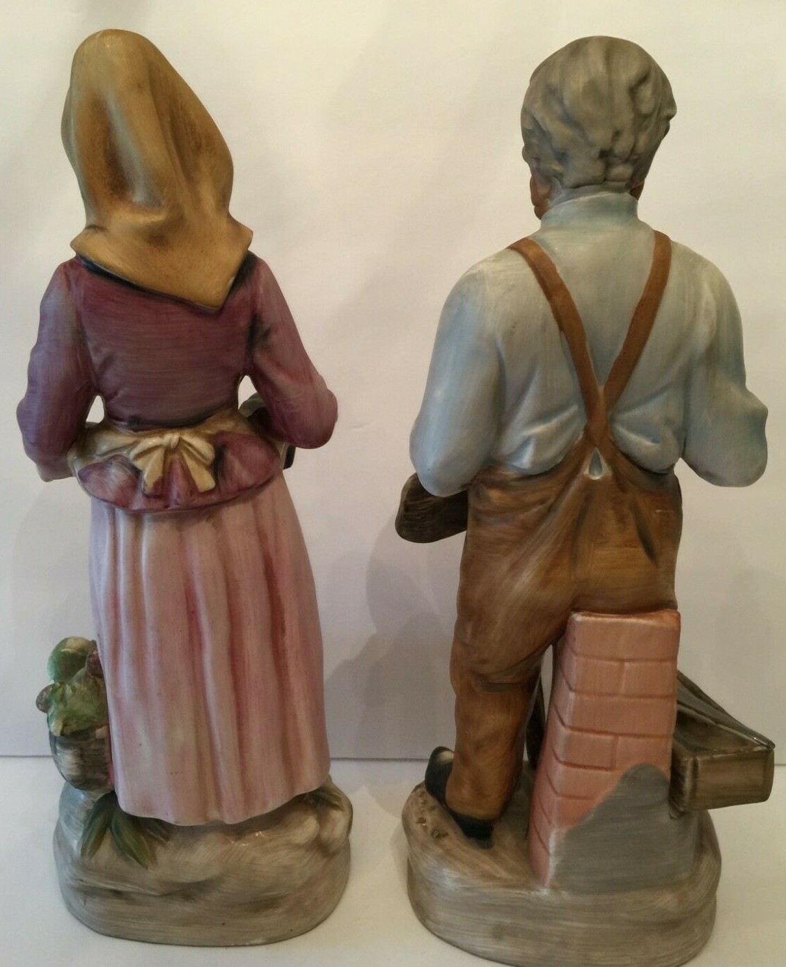Vintage Norleans Farmhouse Old Farmers Fresh Produce Fall Harvest Porcelain