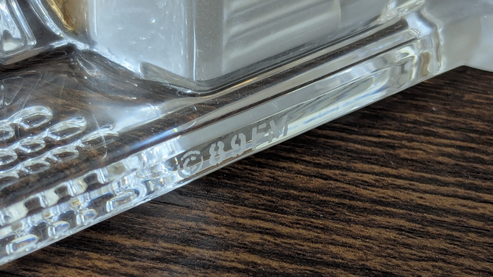The Franklin Mint 1954 Mercedes 300 SL Gullwing Crystal & 24K Gold Trim 1:24 HTF