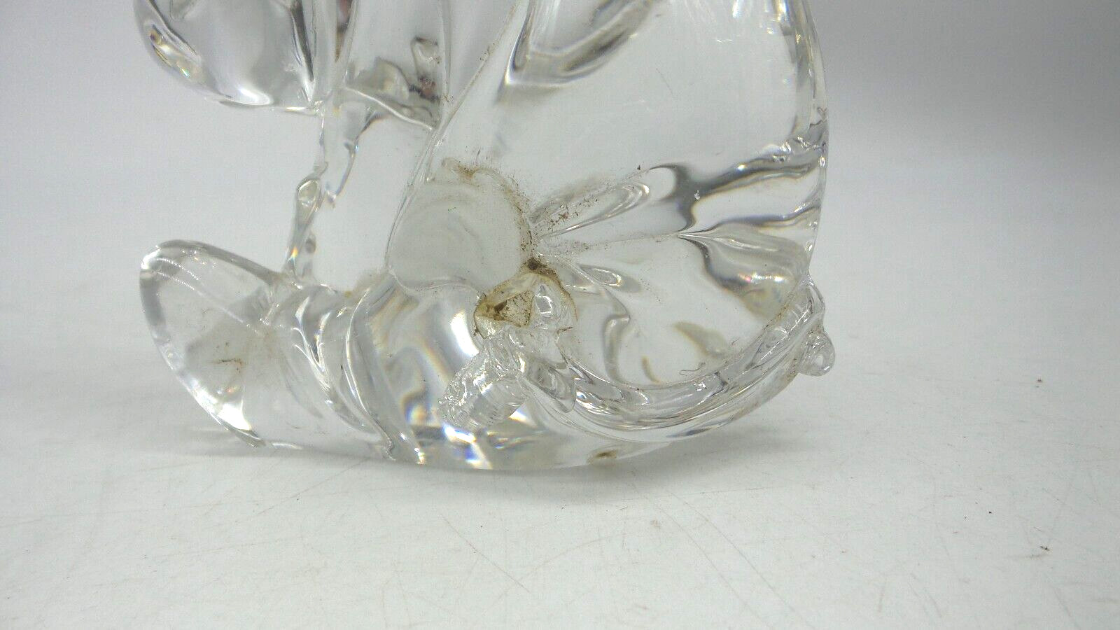 Disney Eeyore NO Gold Plated Bow Lenox Crystal Sculpture – See Pics
