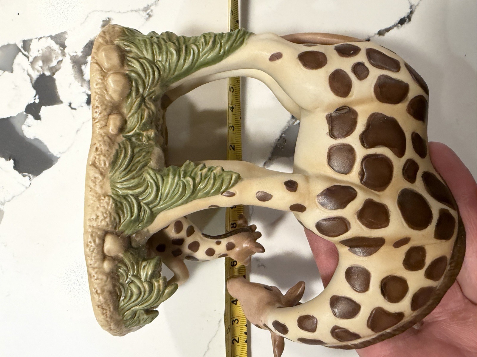 HI003 – HOME INTERIORS – 1999 GIRAFFE & BABY – MOTHERLY INSTINCT #14064-99