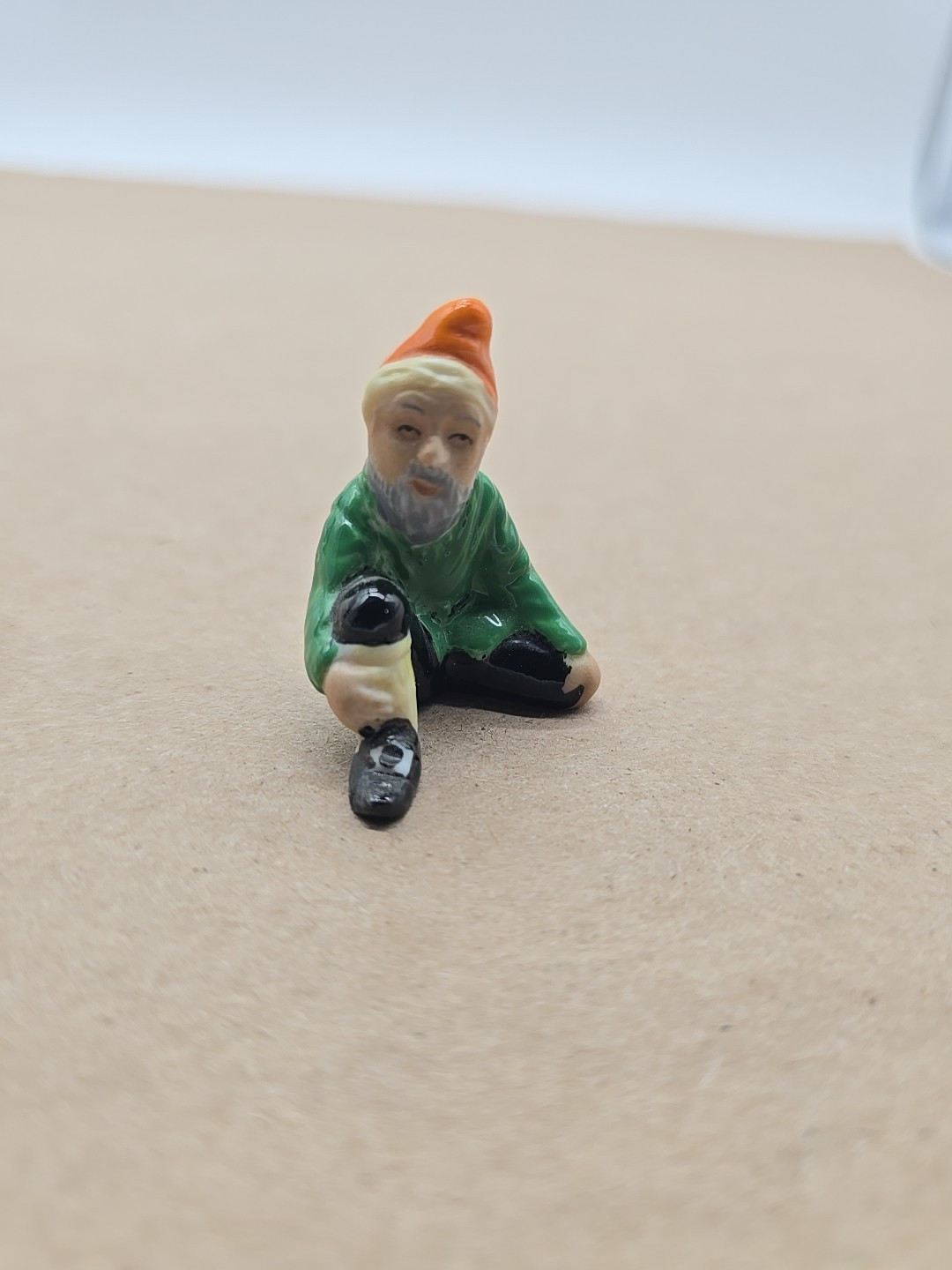 Muller Volkstedt Ireland Gnome Pixie Leprechaun Elf Figurine Minature 1.5″ Tall