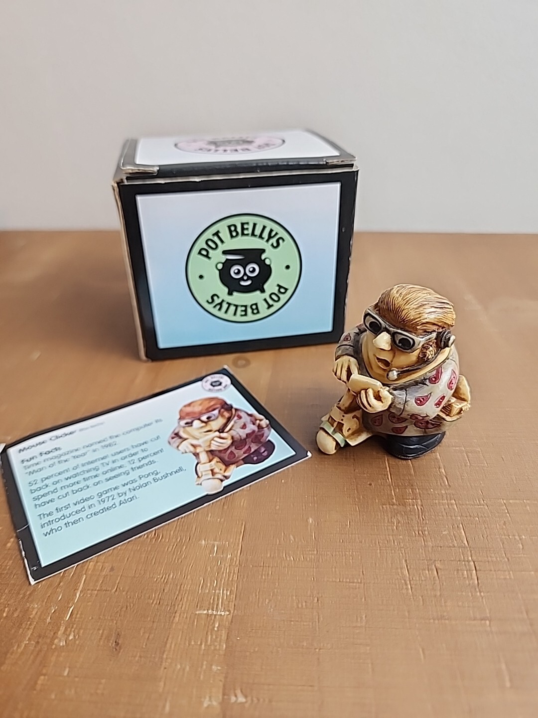 Pot Bellys MOUSE CLICKER – Techie / IT Man Figurine – Martin Perry
