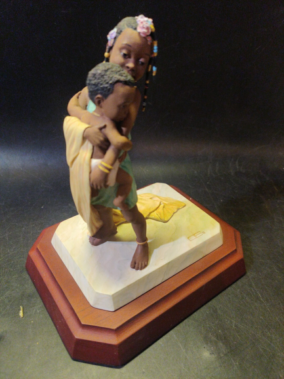 Thomas Blackshear’s Ebony Visions The Siblings Figurine Item #37003 Gamma Issue