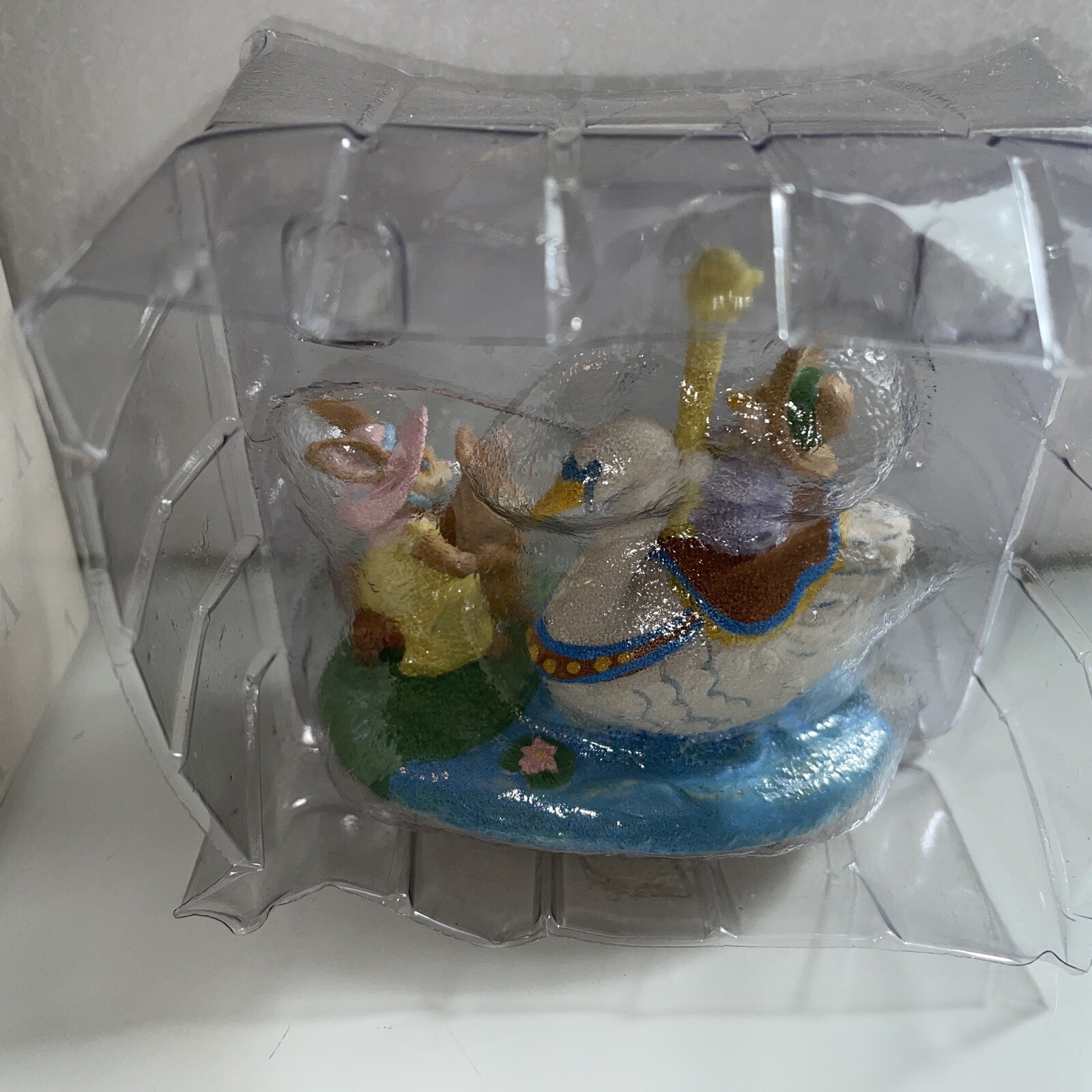 AVON Carousel Wonderland Miniature Collection “ Waiting for Our Turn” 1993 Swan