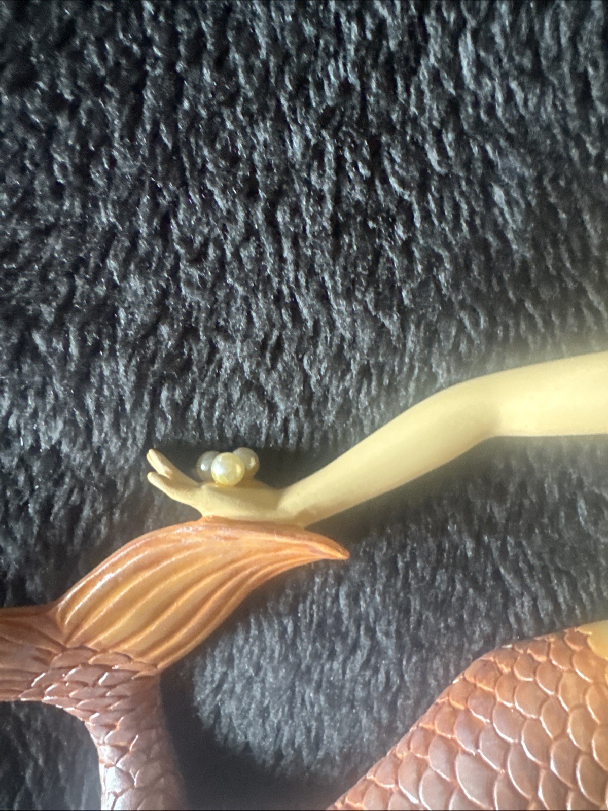 Vintage Davinci Collection Resin Figurine Mermaid Dolphin RARE