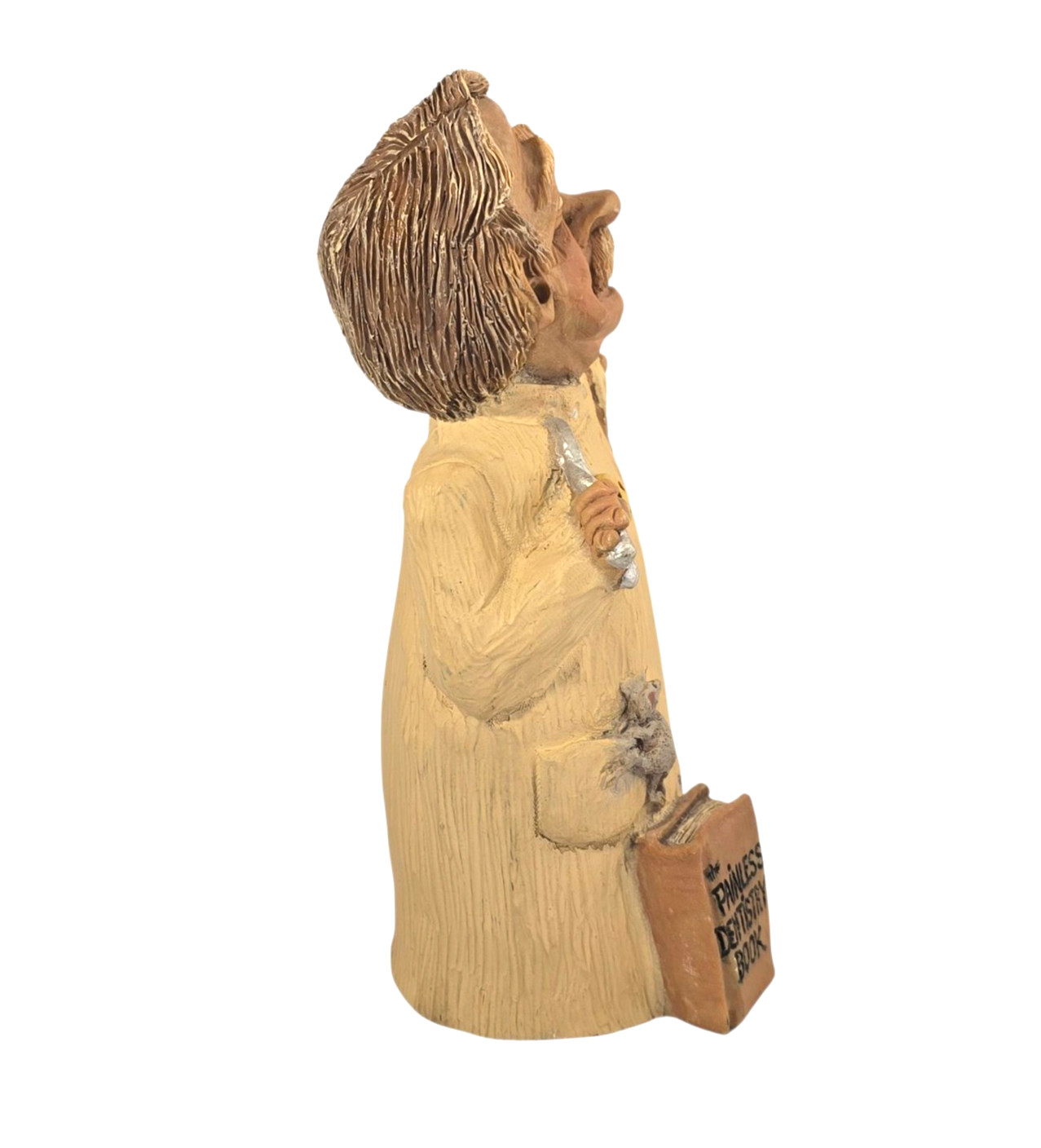 Vintage Frumps D & D Studios Painless Dentistry Dentist Sculpture Signed 1990