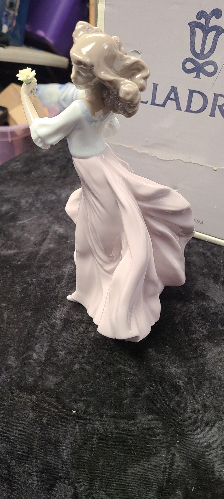 Lladro 6543 SUMMER BREEZE Porcelain Figurine In Original Box 9.5″