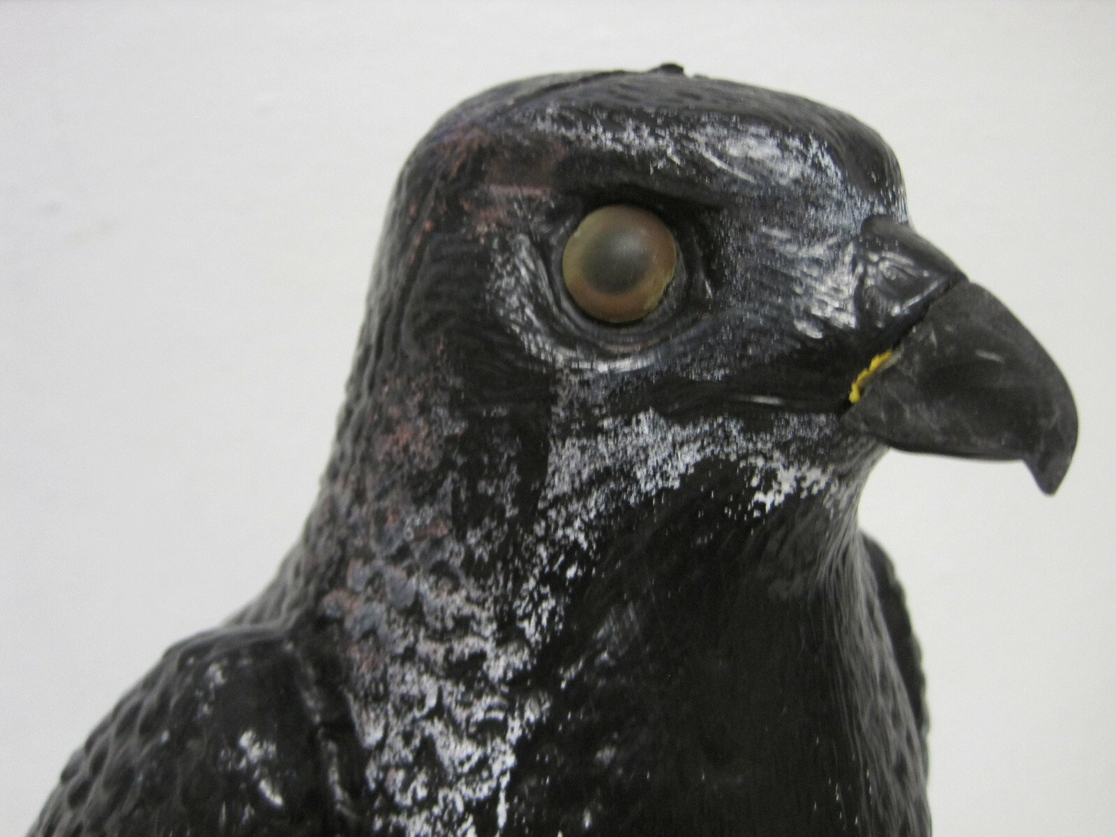Artline Inc Model 4480 Black Plastic Blow Mold 14″ Hawk Hanging Lawn Yard Decoy