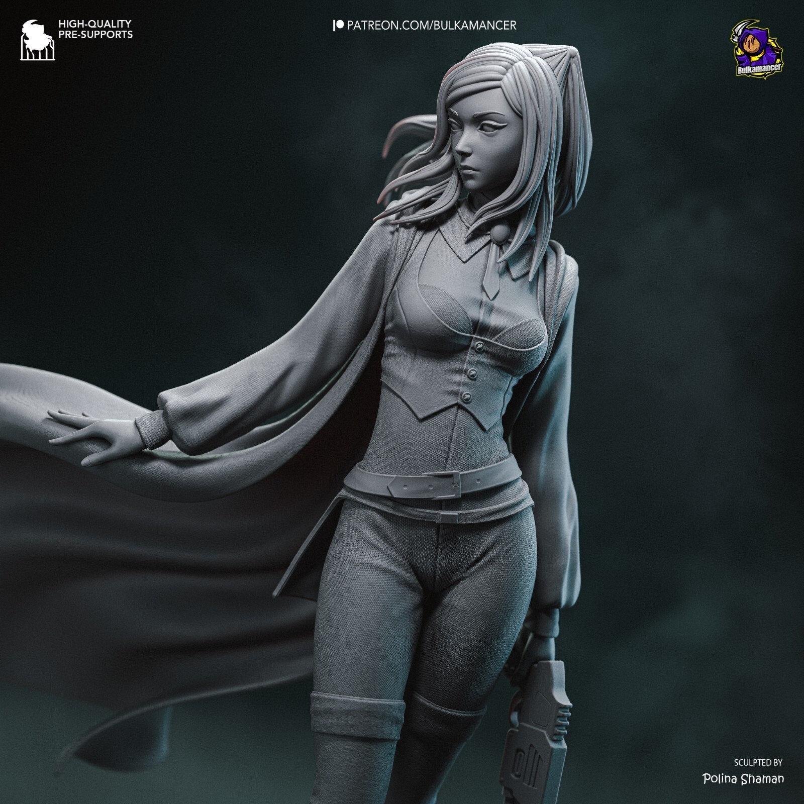 1:8 Re-L Ergo Proxy Fan Art UNPAINTED High Quality Garage Kit