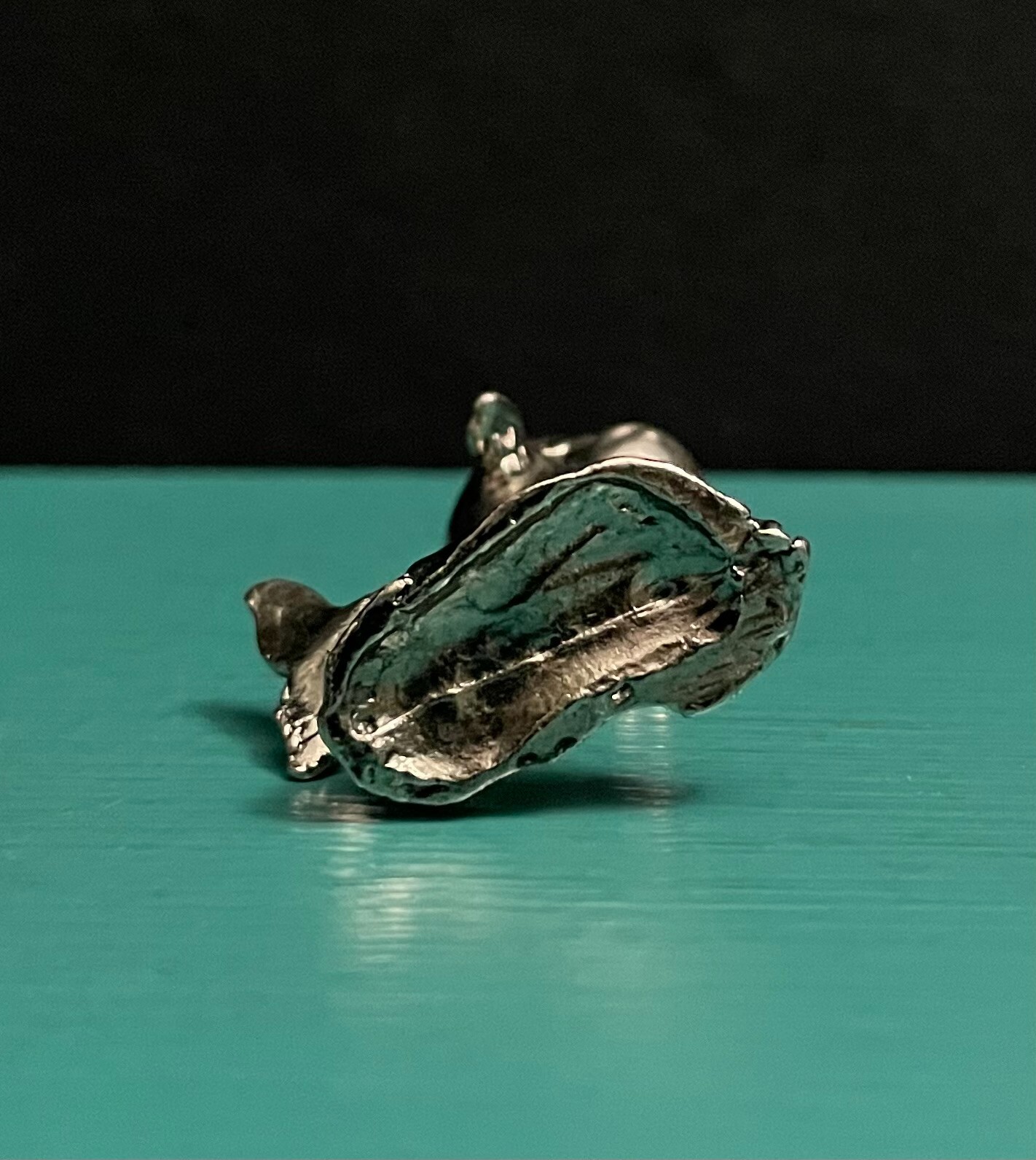 Pewter Sperm Killer Whale Cachalot Moby Dick Ocean Sea Cartoon Mini Art Figurine