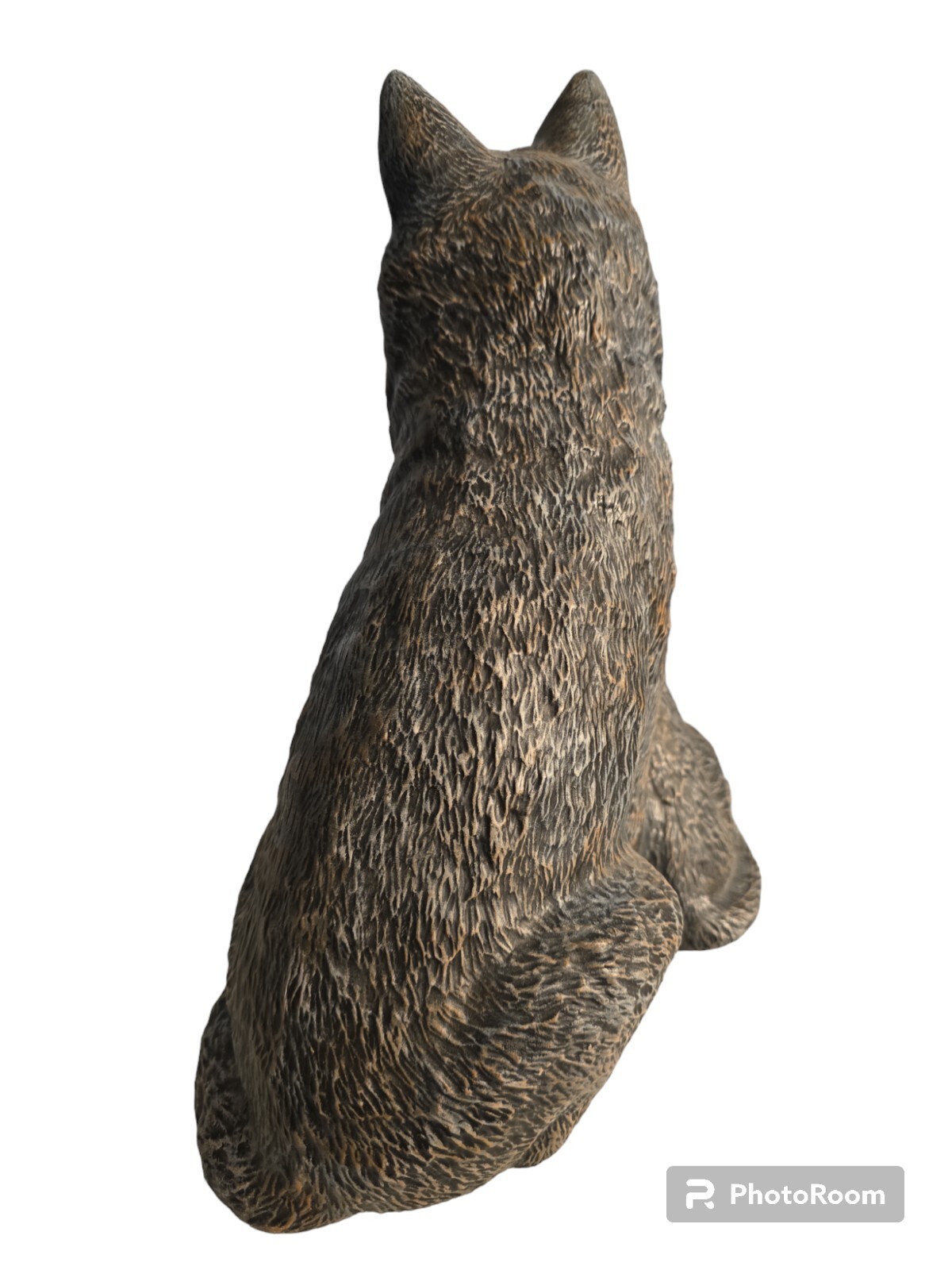 Vintage 1994 Scioto Molds Wolves Sculpture Figurine Momma and Baby 12″