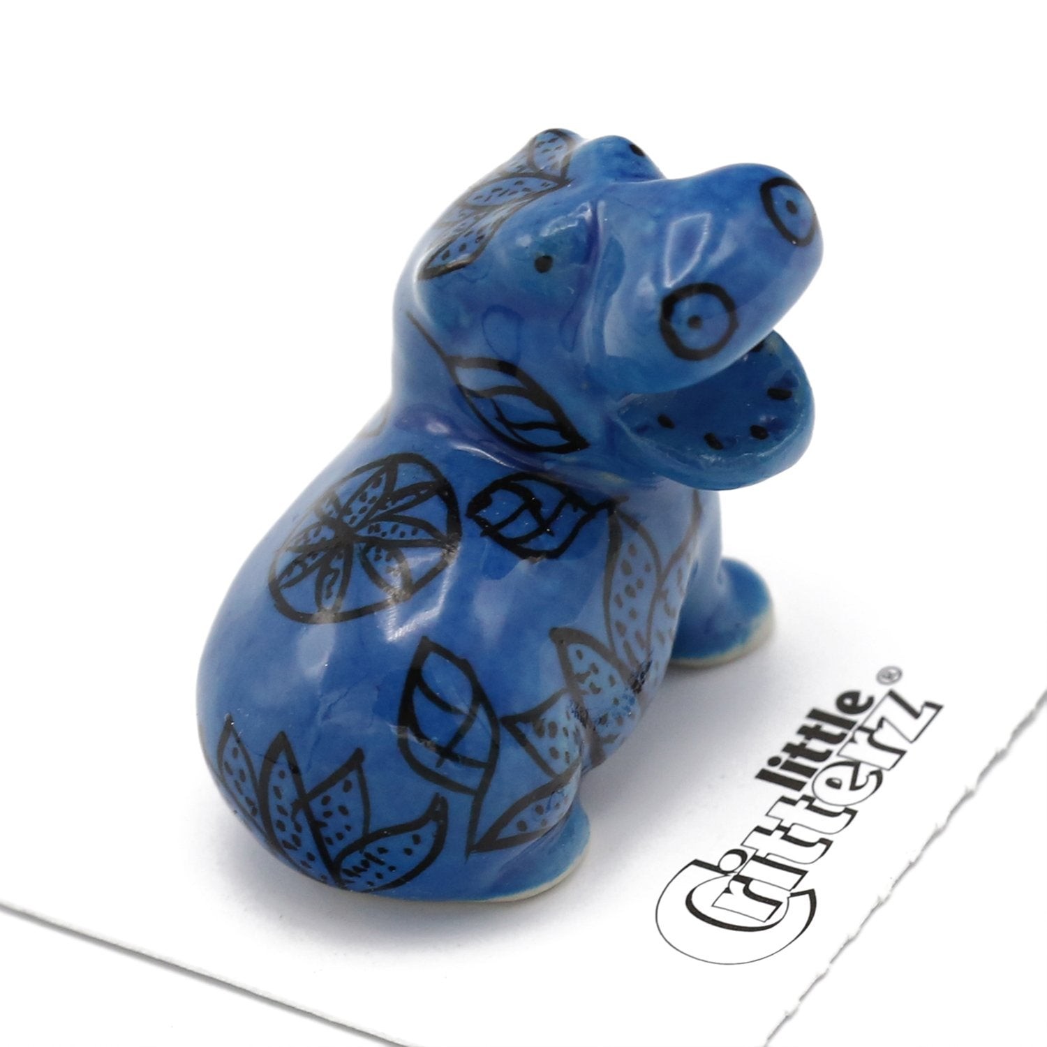 Little Critterz Hippo – Egyptian Hippo “Nile” – miniature porcelain figurine