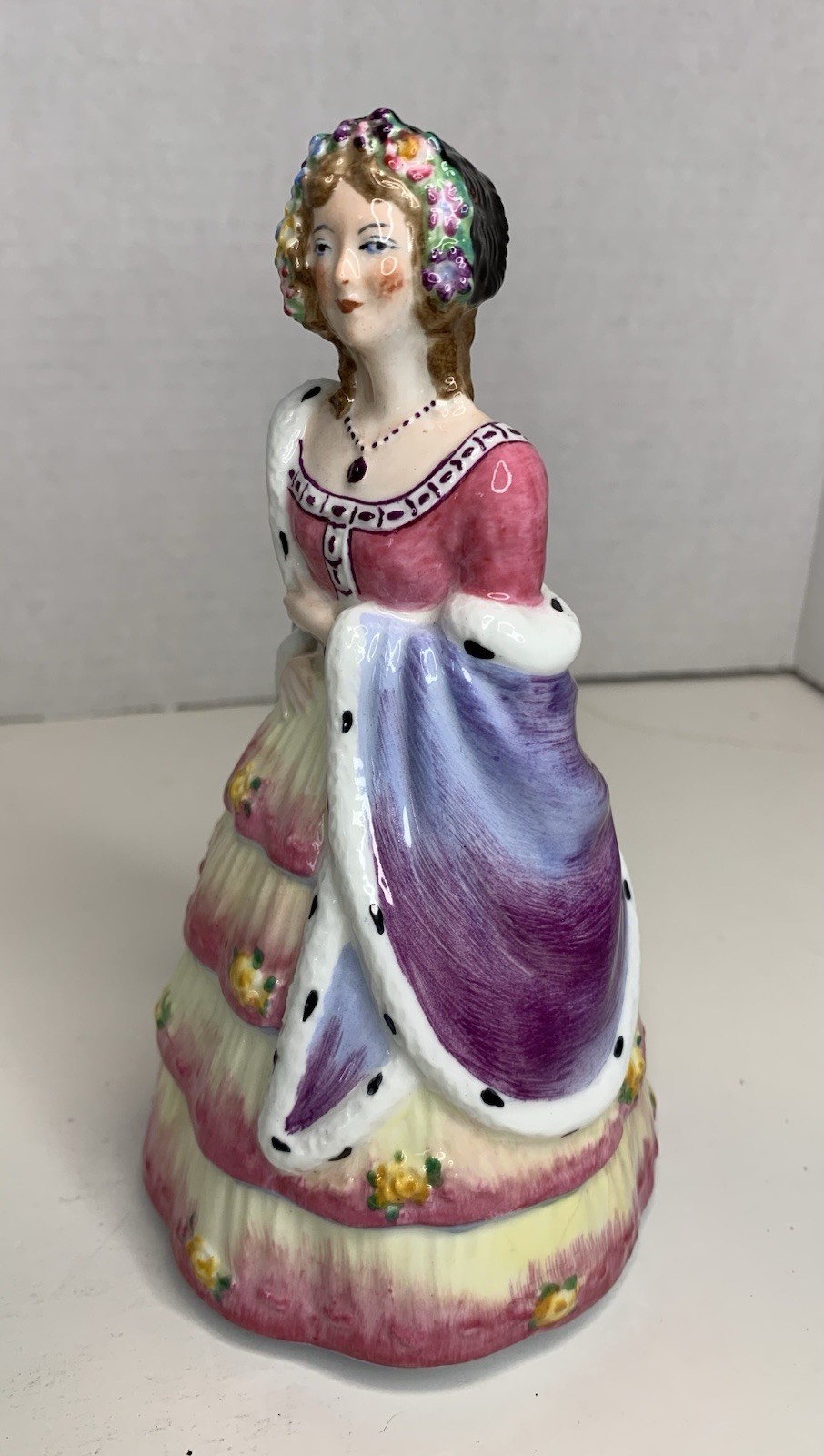 Coalport Ladies of Fashion Lady Betty Figurine Vintage Antique England FLAW