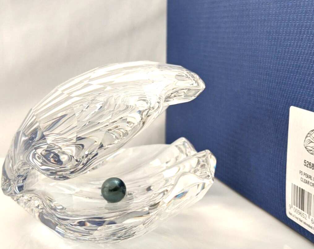 Swarovski SHELL with PEARL Color Crystal Figurine 5268823 *Genuine* Mint in Box!