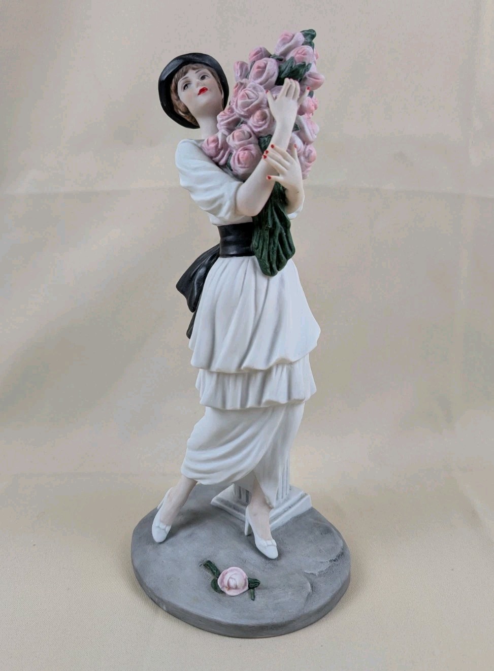 Art Deco Louis Icart Figurine 1914 BOUQUET Heirloom @NR 1990
