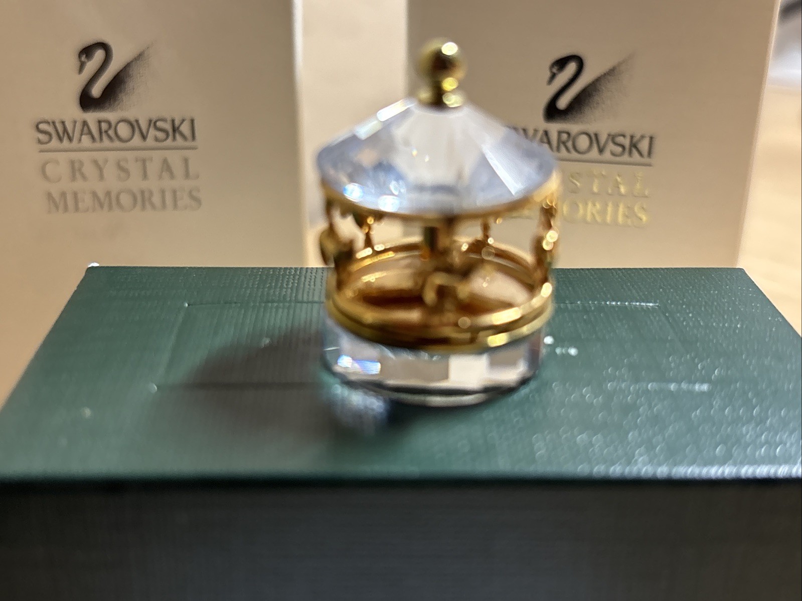 Swarovski Crystal Memories Carousel Merry-Go-Round with Box #171194 – Excellent