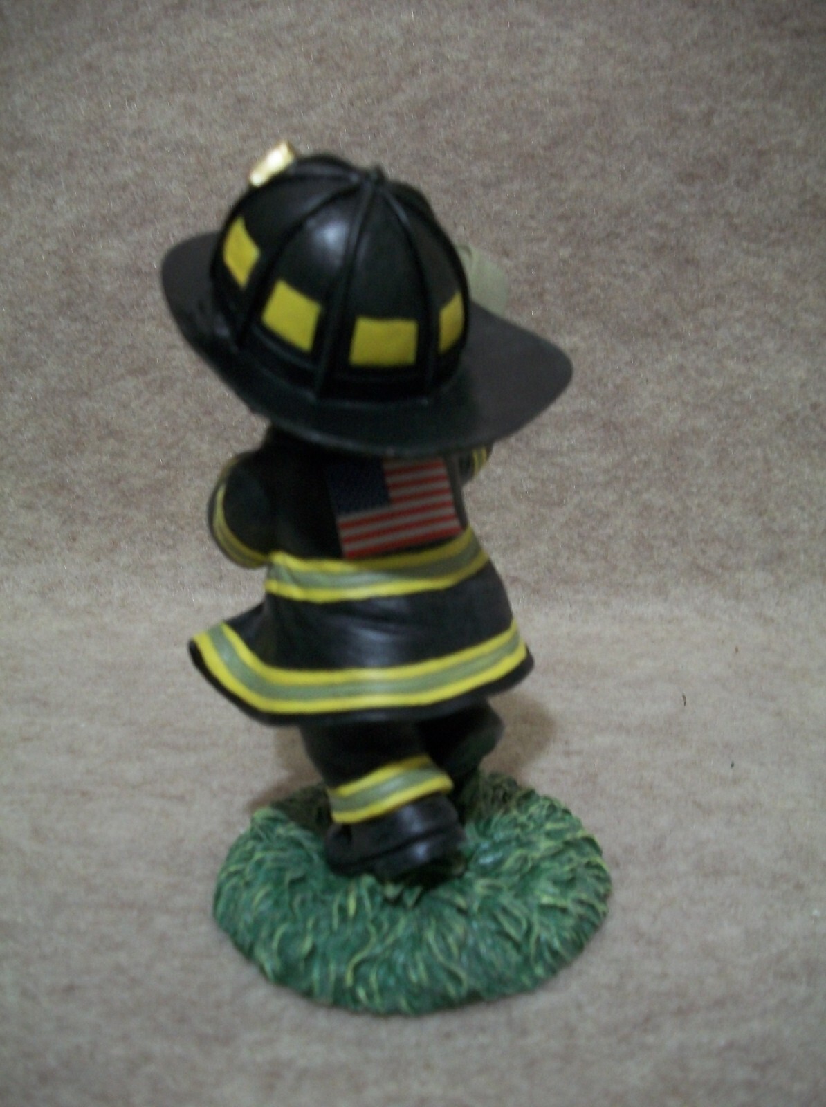 Ready for Action – Fireman – Mary Moo Moo Cow Figurine