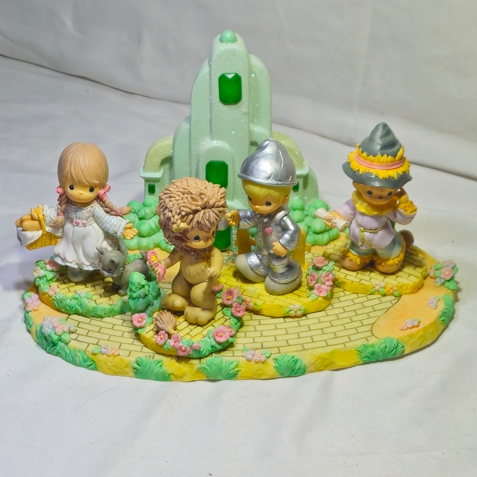 Precious Moments Wizard Of Oz 5pc Set Dorothy Scarecrow TinMan Lion No Box Certs