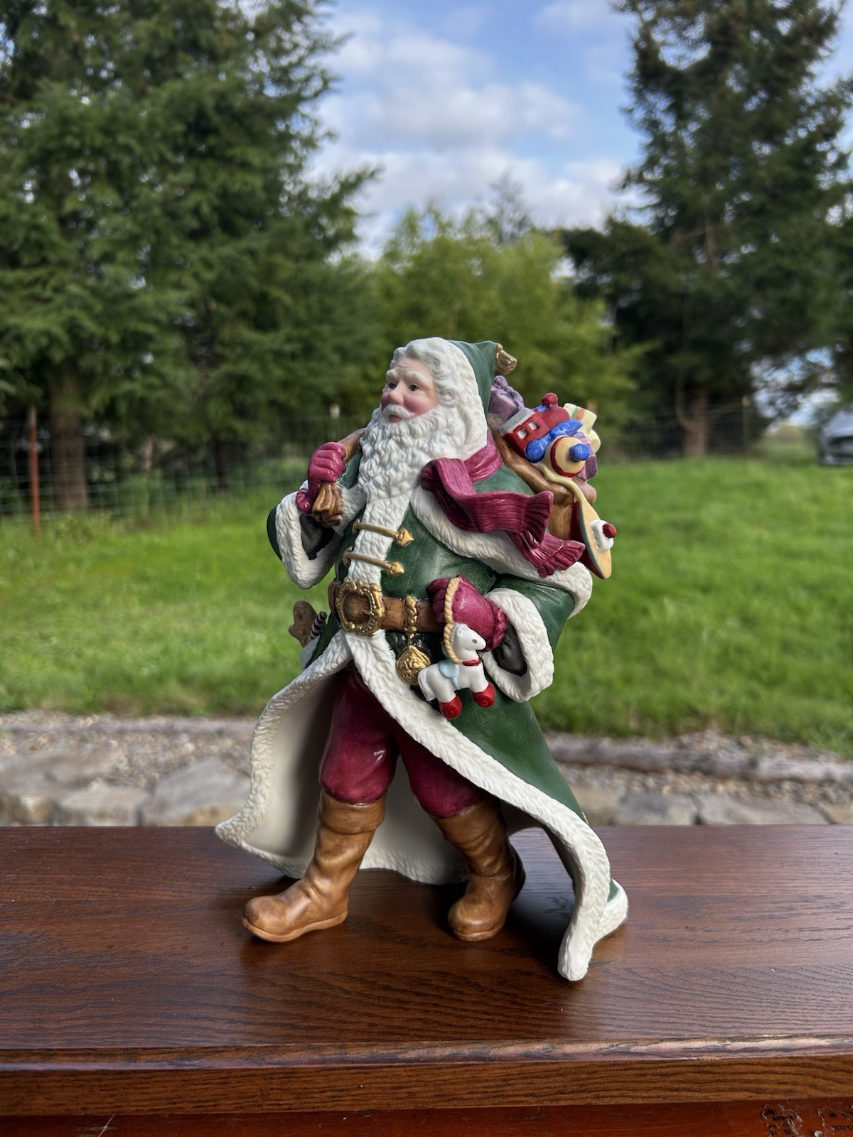 Lenox Victorian Santa With Original Box 1993