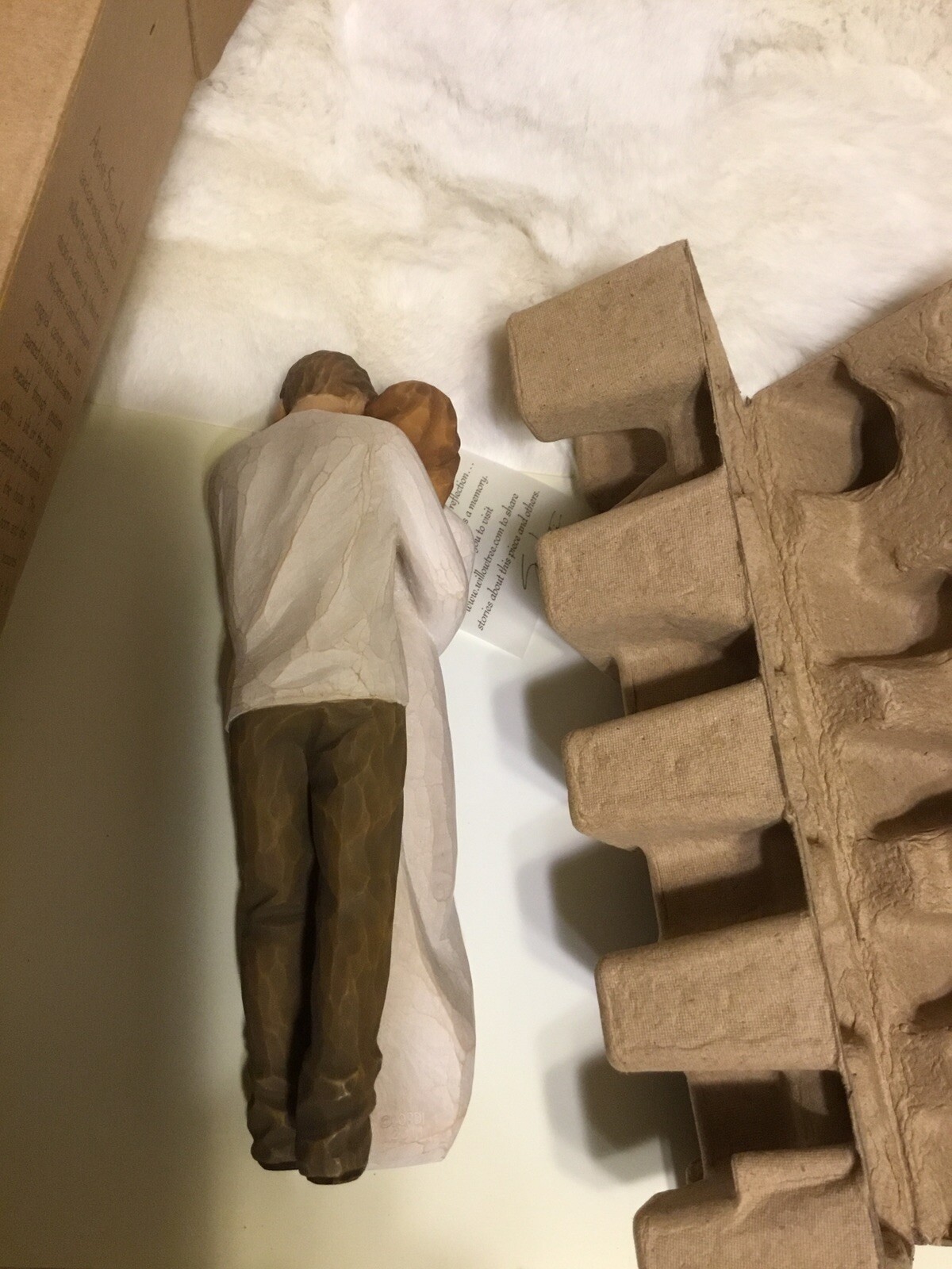 Willow Tree Figurine “Together” by Susan Lordi Wedding Couple Pregnancy 9” NEW