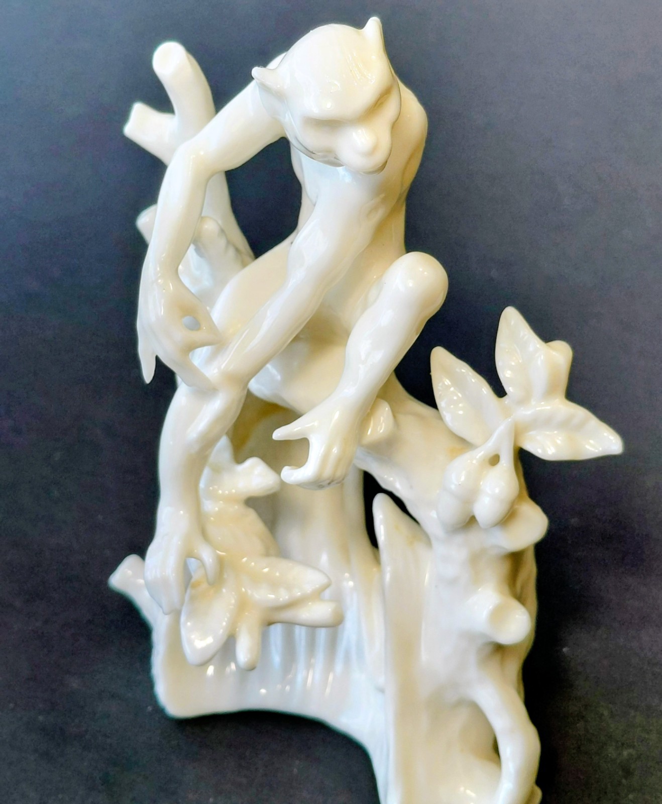 VTG Set MONKEY Figurines. MCM Ardalt Lenwile China. 4.75″T. RARE. Chinoiserie.