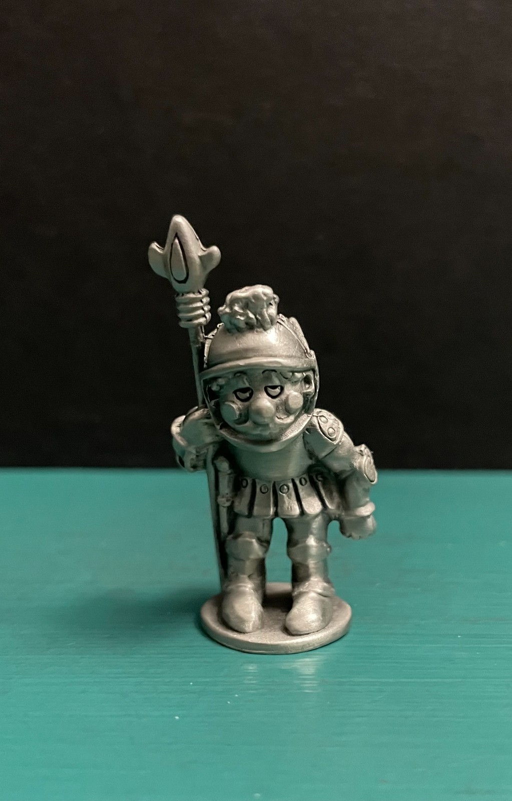 Hudson Pewter Little Kingdom Medieval Knight Royal Castle Guard Diorama Figurine