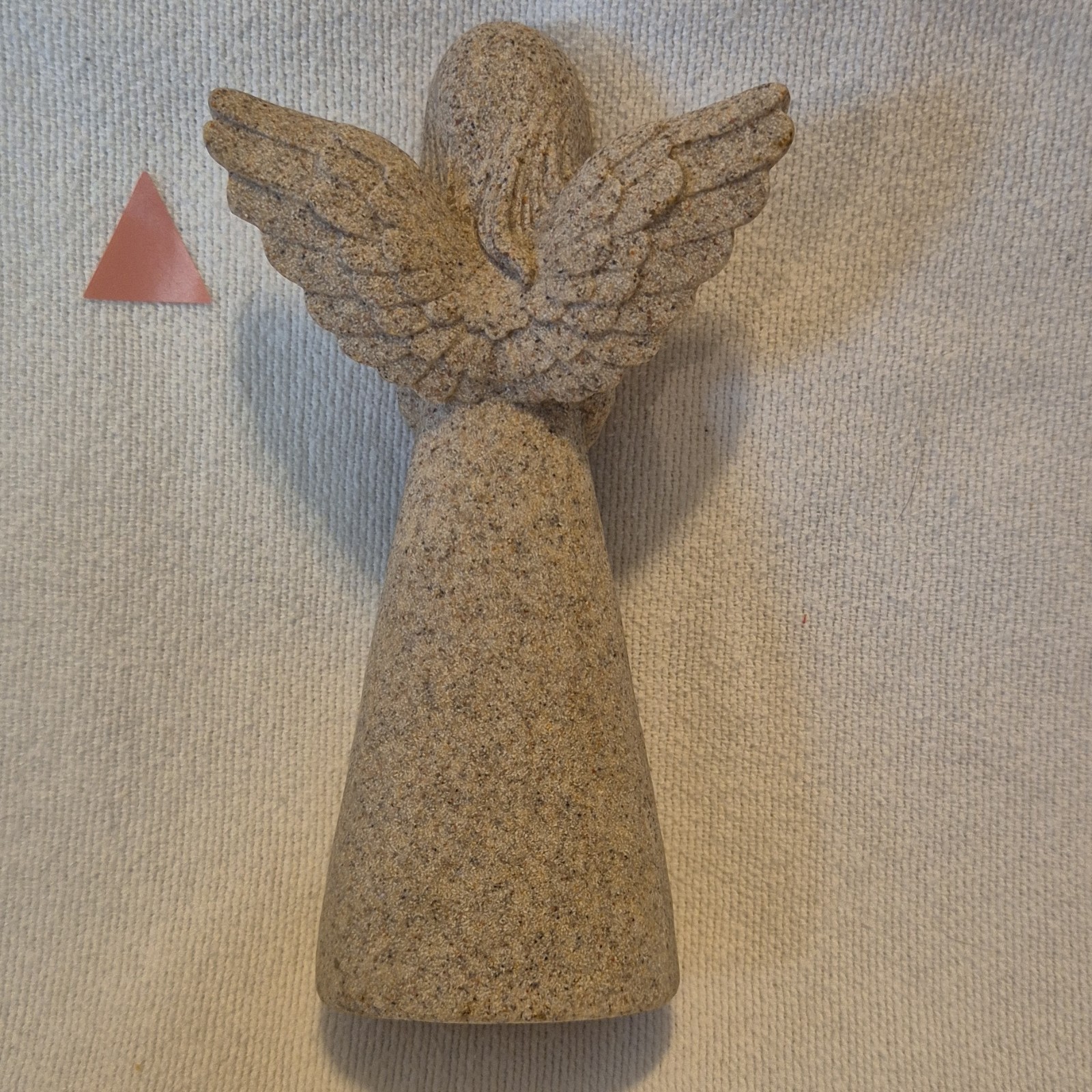 Angel Retirement Stone Figurine Decorative Beige Sculpture for Any Room