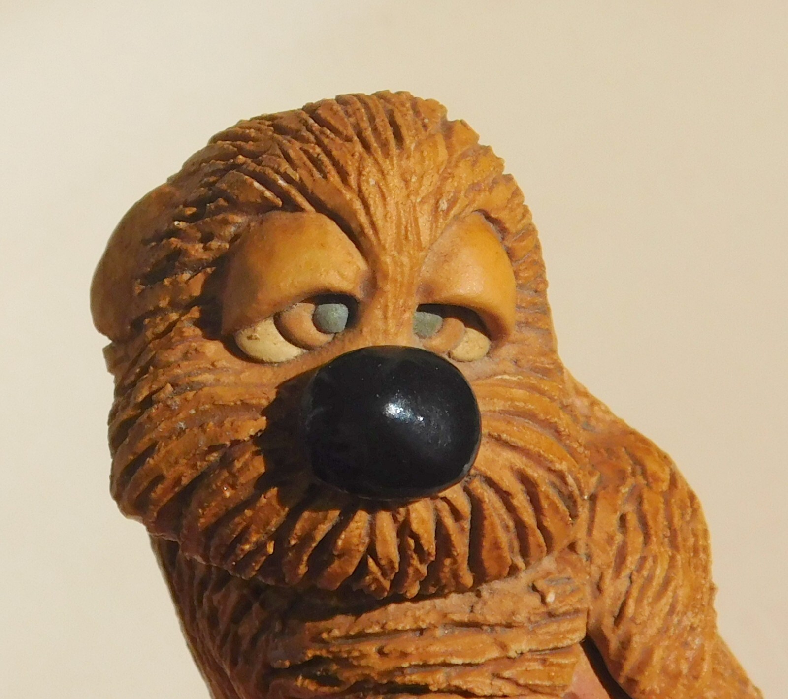 CRITTER FACTORY Cartoon Otter BIG Eye Lids Laying on Back Figurine