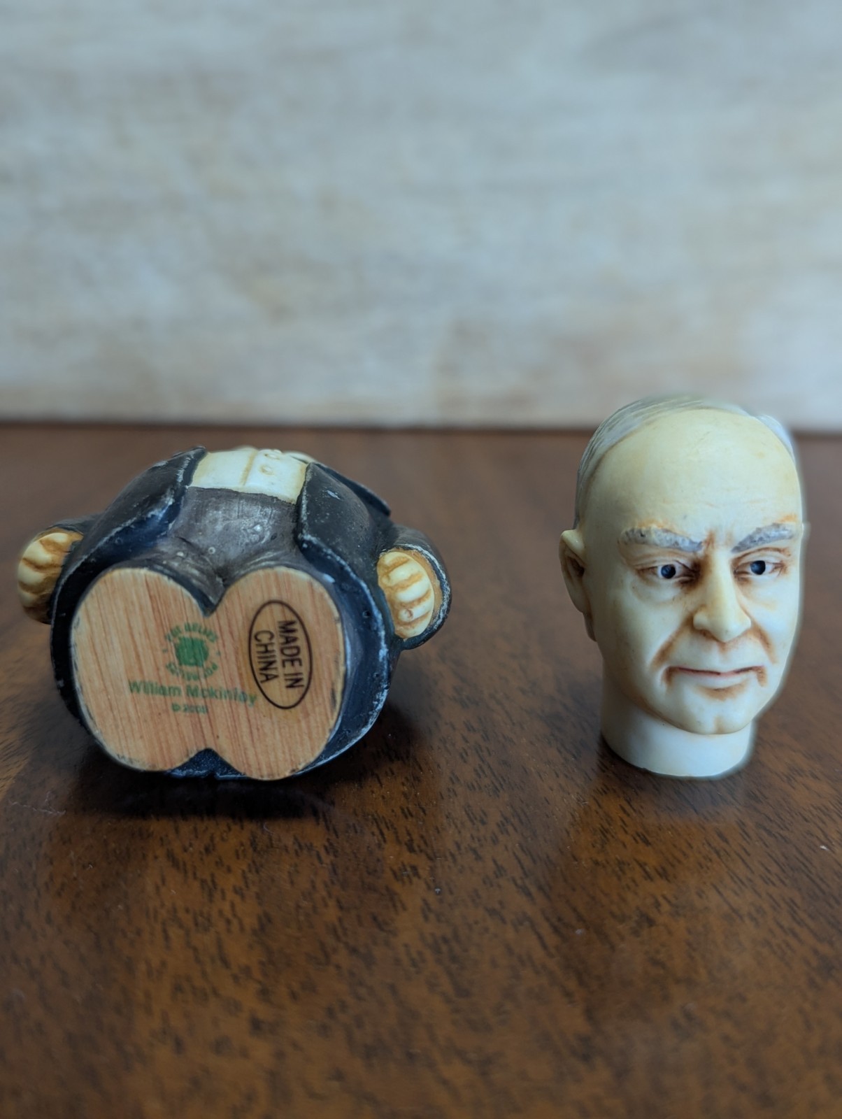 Harmony Kingdom Ball Historical Pot Belly Retired William McKinley