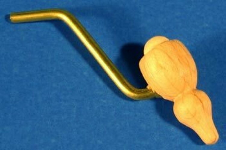 Natural Tone Pipe – 3/4 Inch Body – Replacement Part for German Smoker