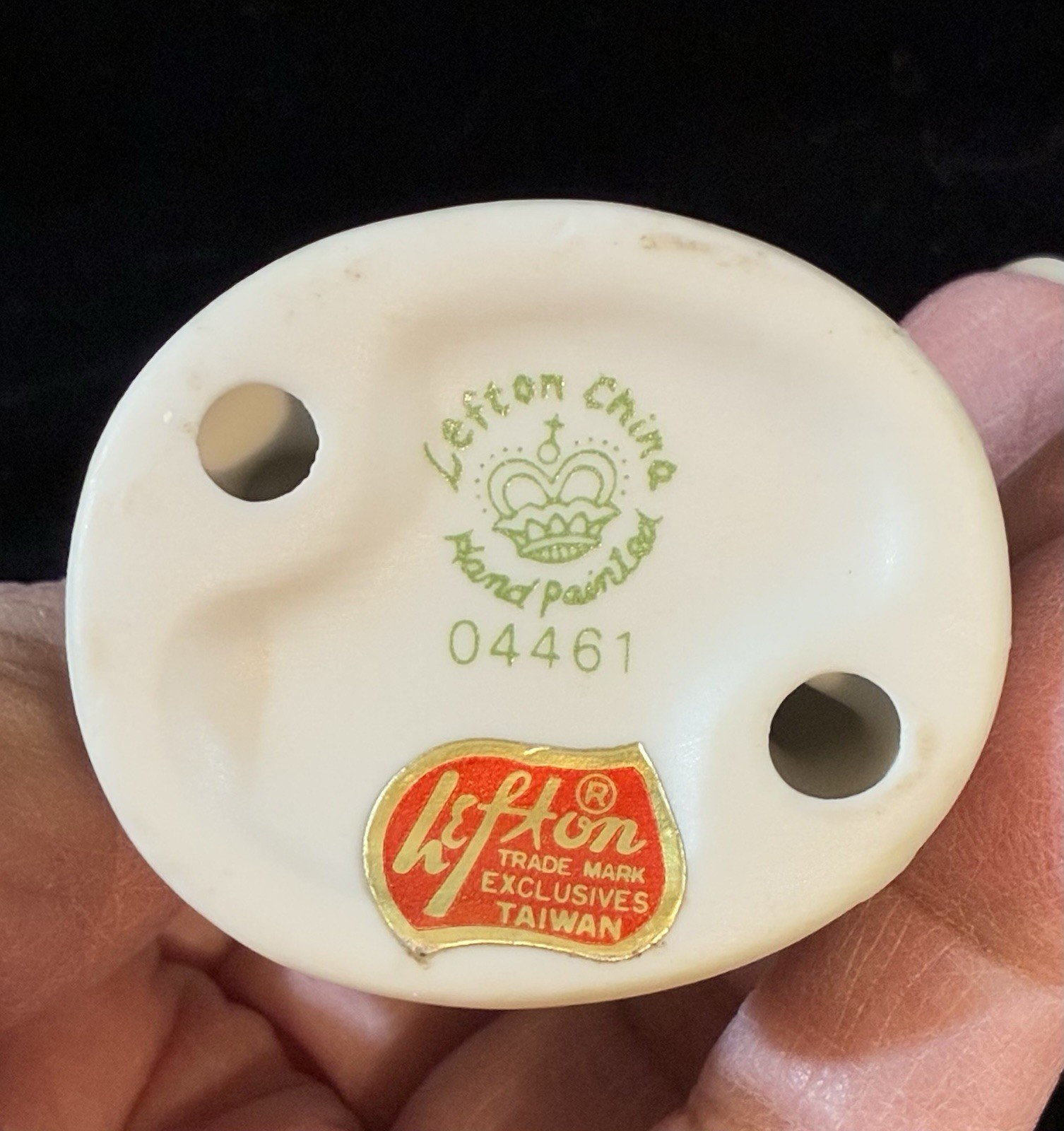 Vintage Lefton Porcelain Jogging Mouse Figurine 04461