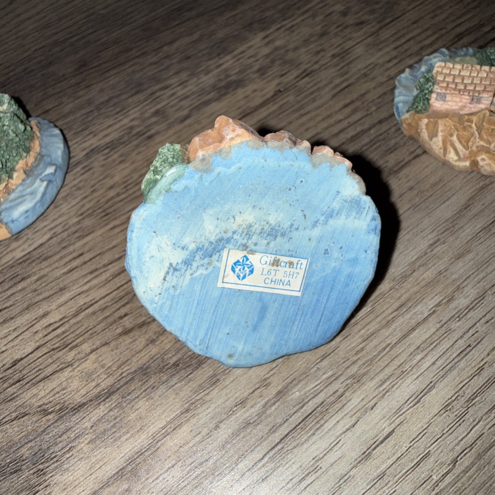 Giftcraft Harbor Lighthouse Miniature Resin Figurines Lot of 3 Nautical Decor
