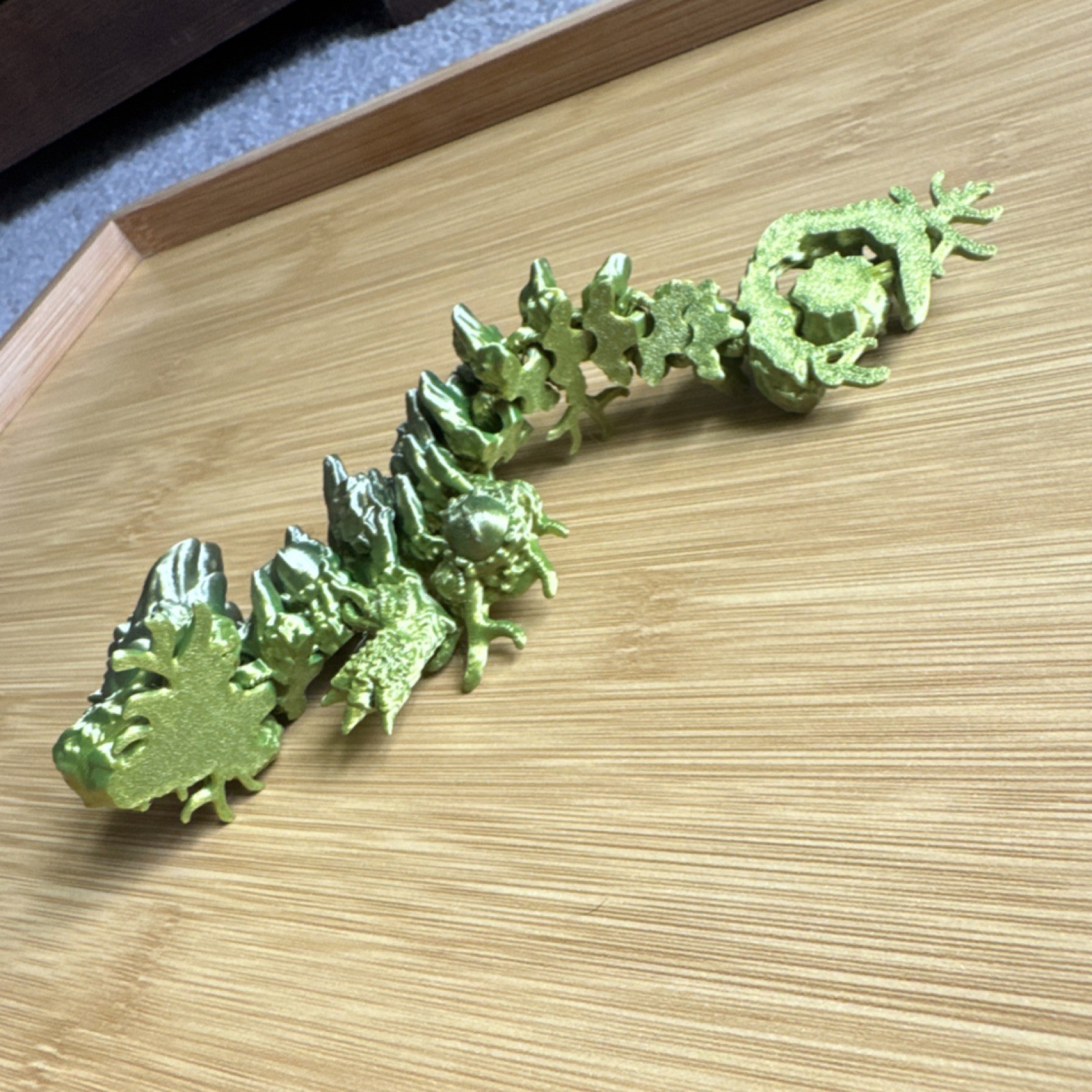 3D Printed Green Dragon