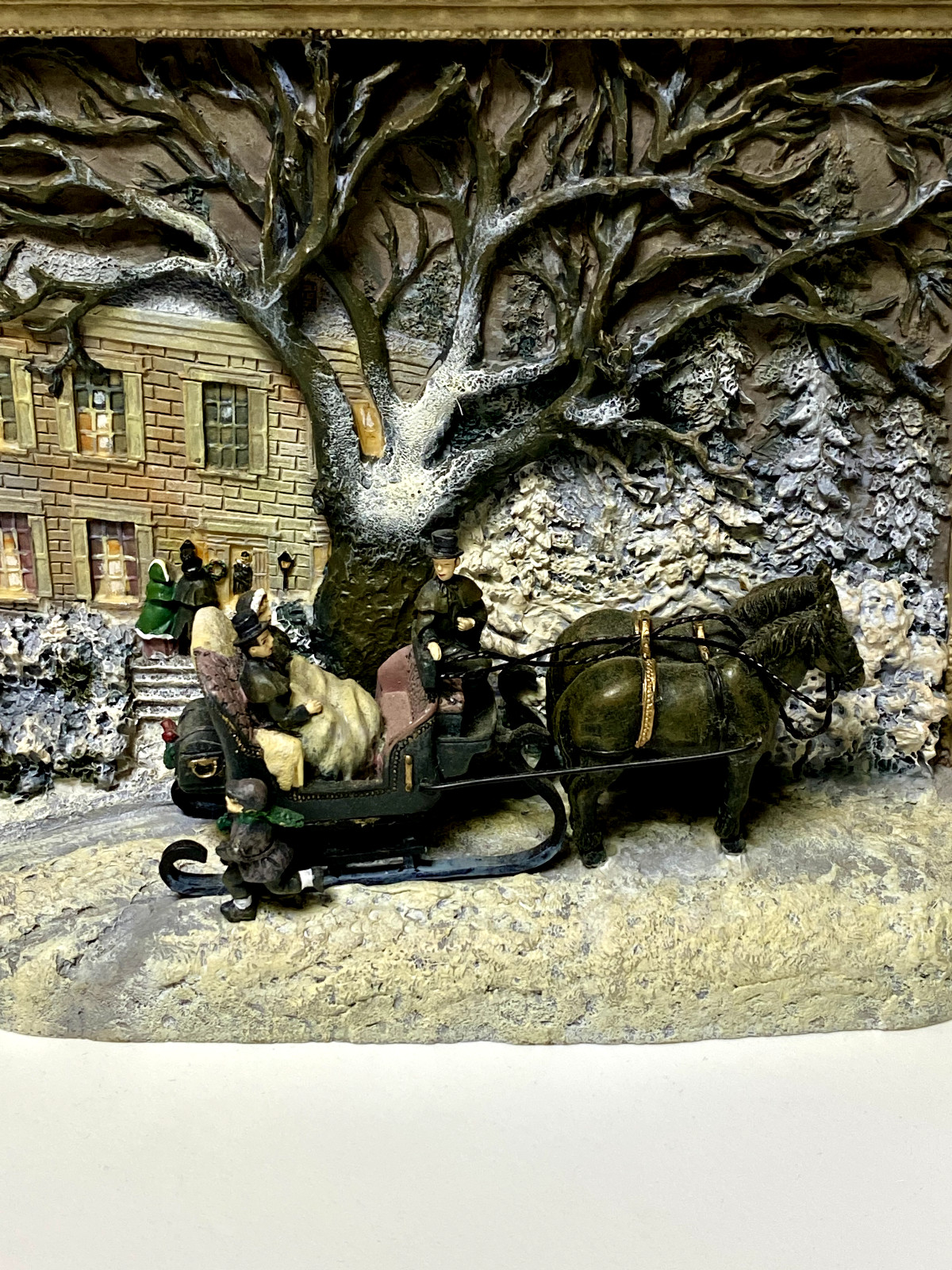 Reco 3D Wall Art Decor Winter Welcome DR Laird Mini Views Collection Christmas