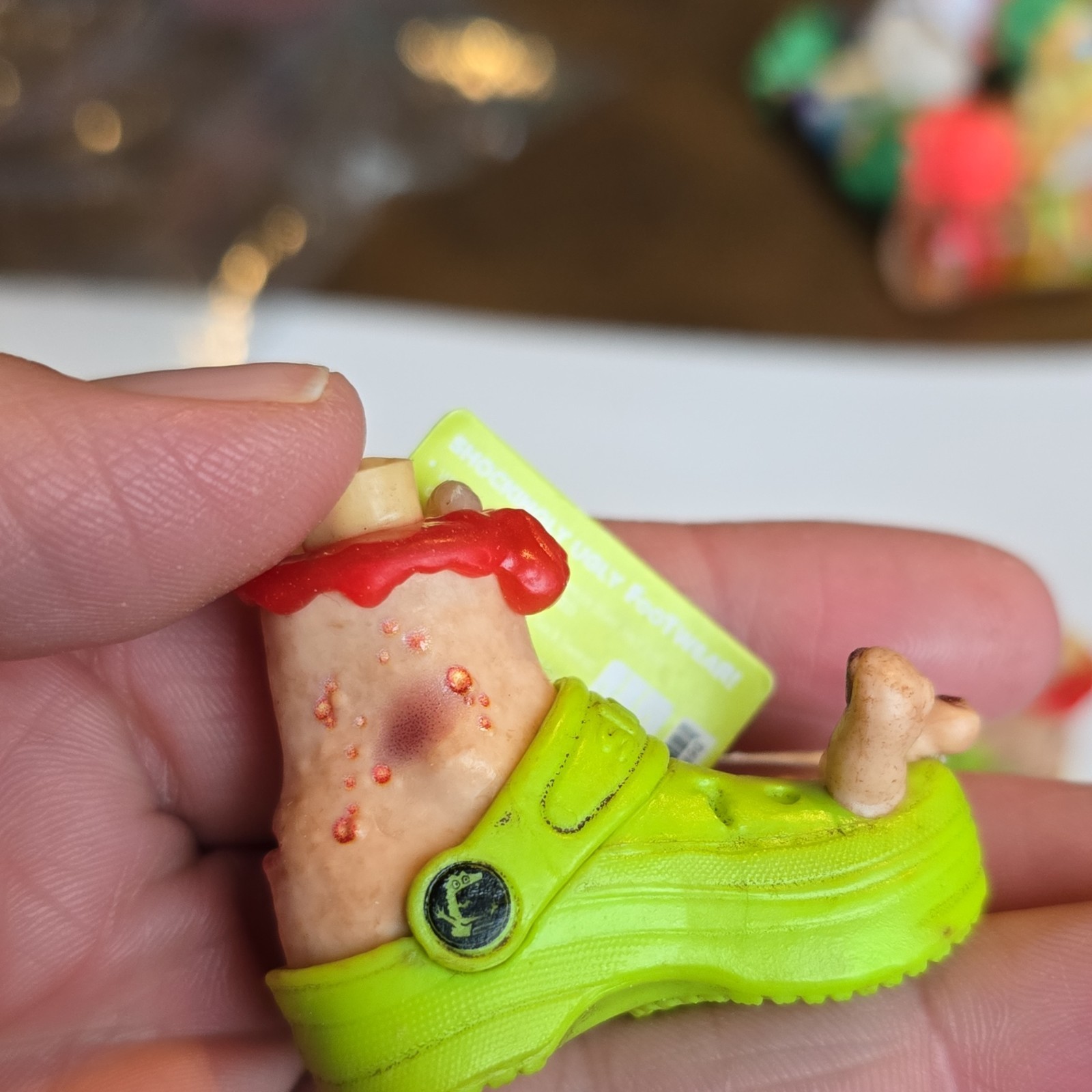 Gross Minis Shocks (Crocs) Ugly Footwear Collectible Figurines Pair