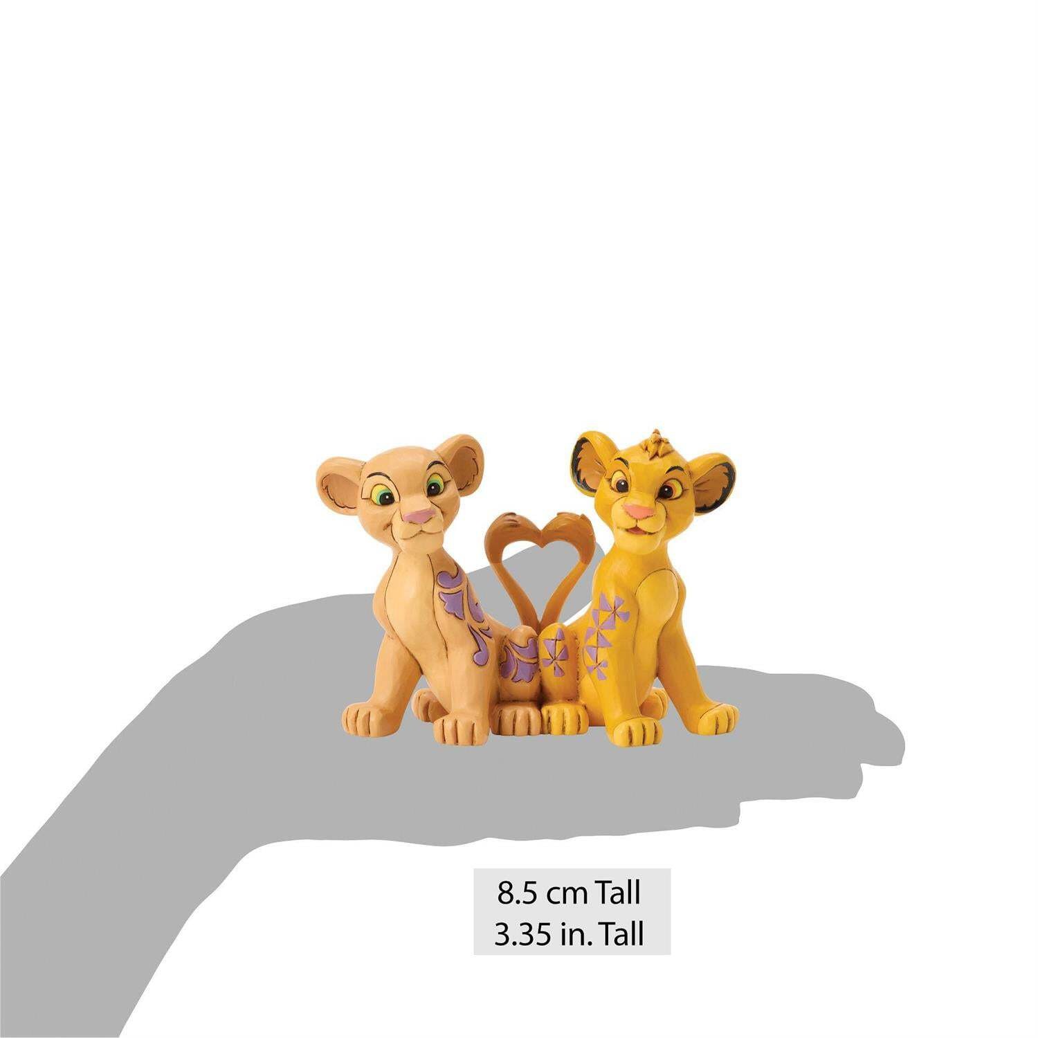 Jim Shore The Circle of Love – Simba & Nala Heart Tails 6017847 NEW 2026 Disney