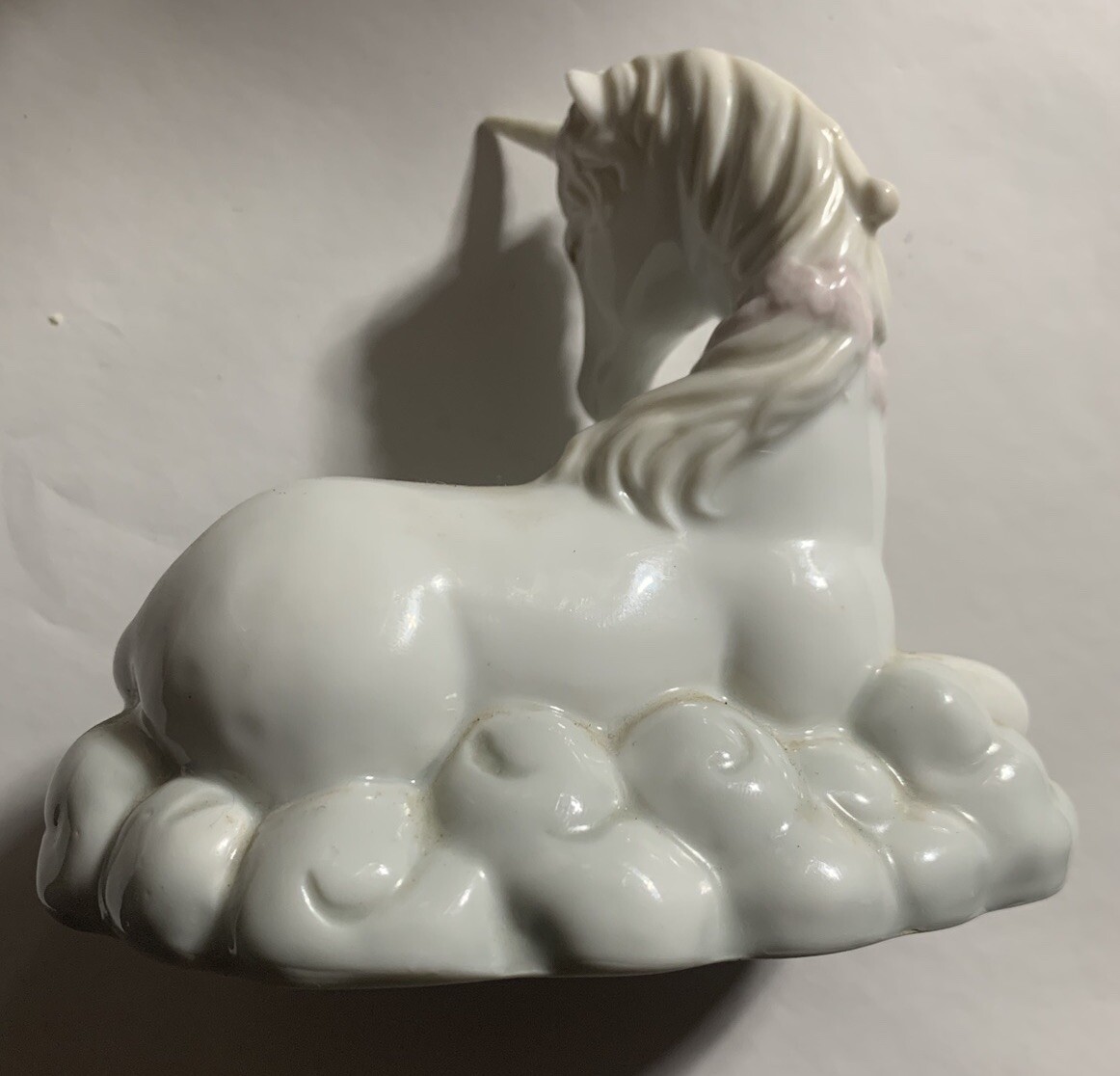 ARNART Porcelain Unicorn VTG, Works Mystical, Fantasy Art, Opalescent.EC 1989 RC
