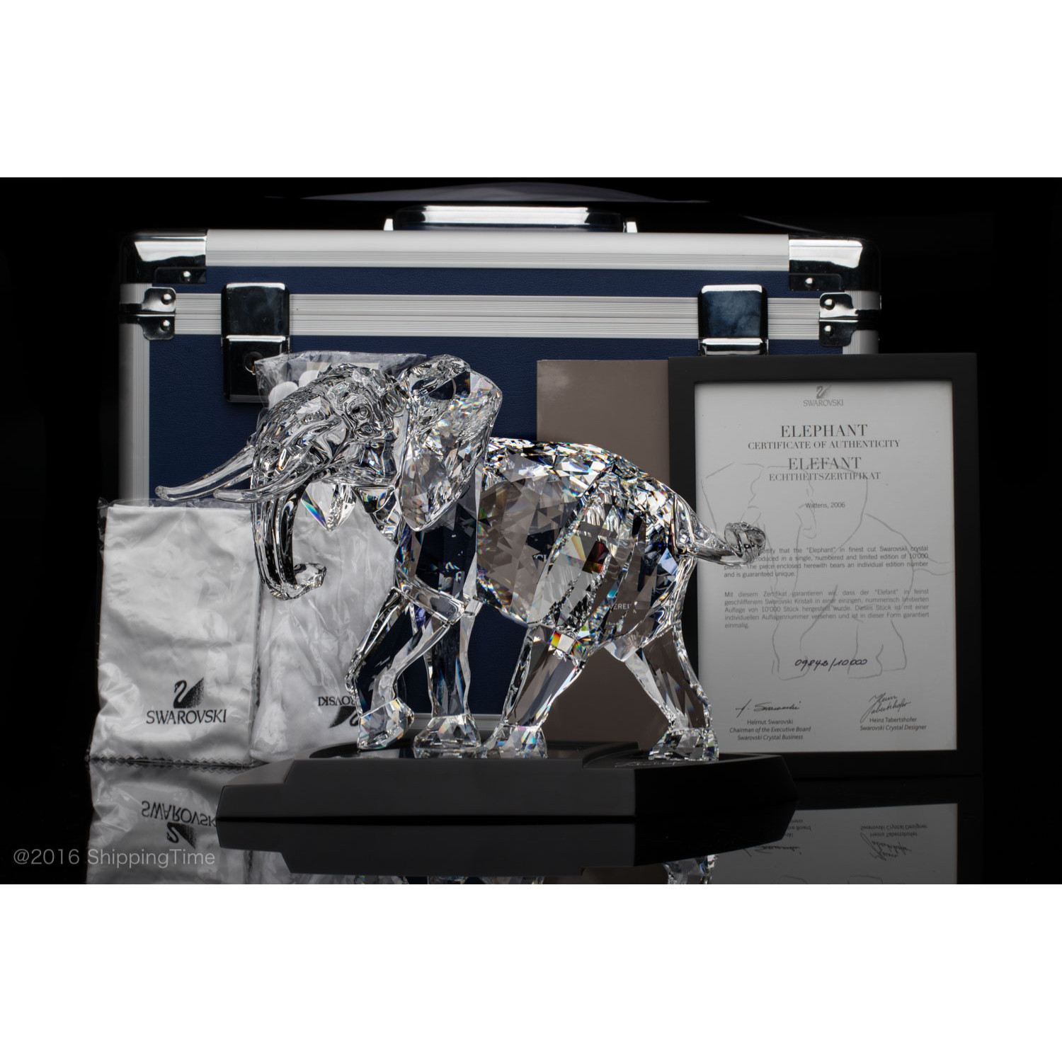 SWAROVSKI Figurine Numbered Limited Editions 2006 Elephant 854407