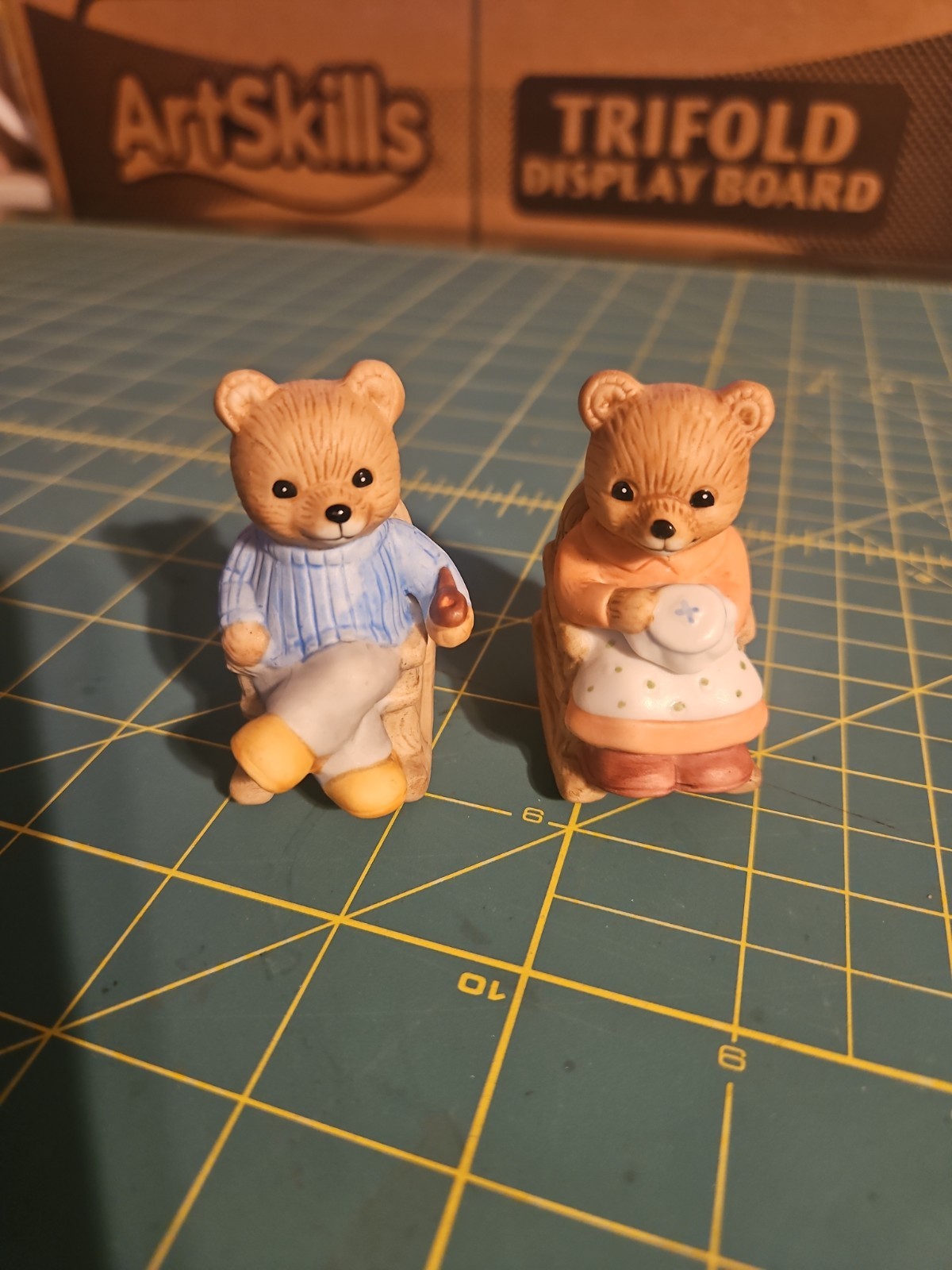 Homco Grandparent Teddy Bears