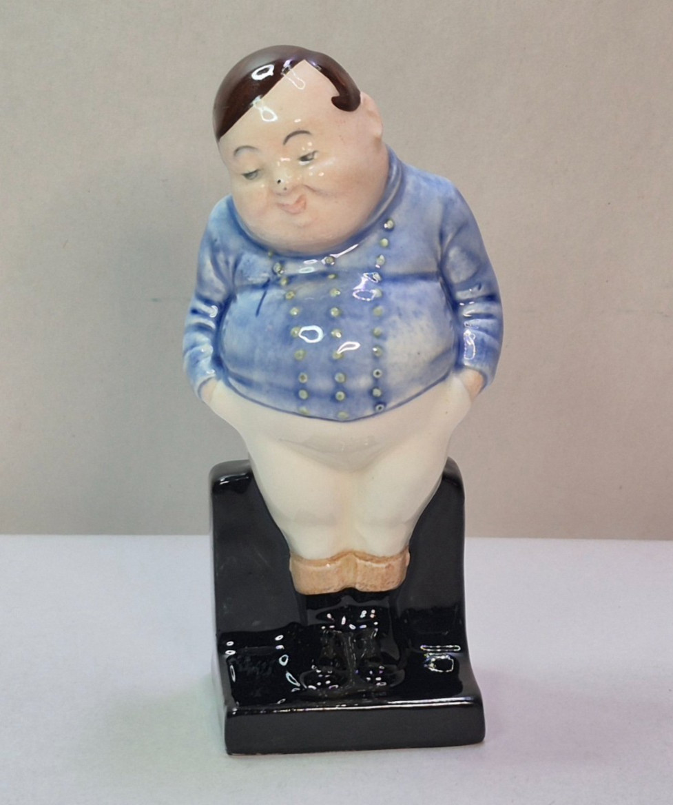 Vintage Royal Doulton Fat Boy Dickens Character Figurine Made in England 4.5″