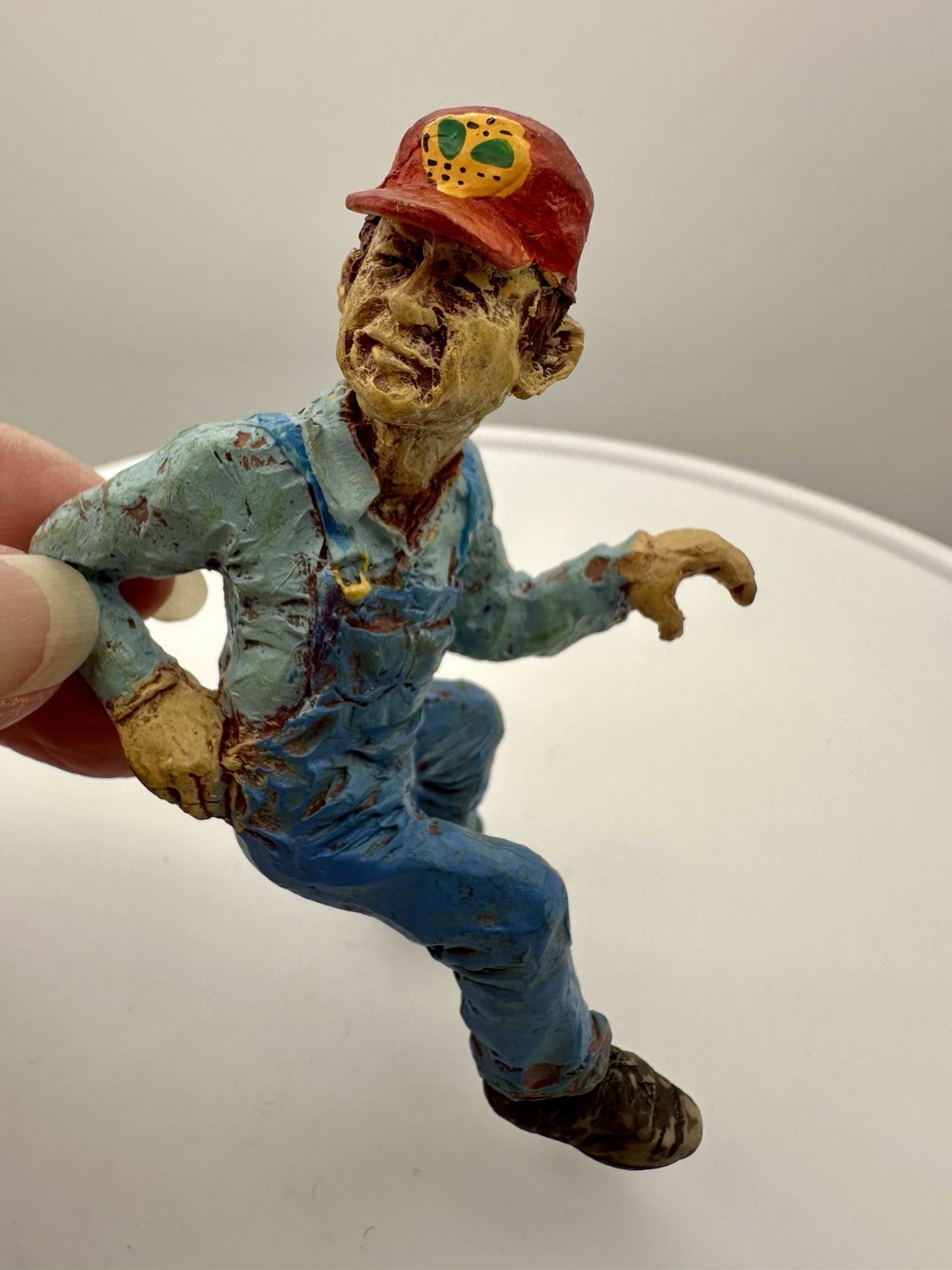 RARE* 1997 Foxfire Farm “Uncle Earnest” #7 Figurine By Lowell Davis Signed