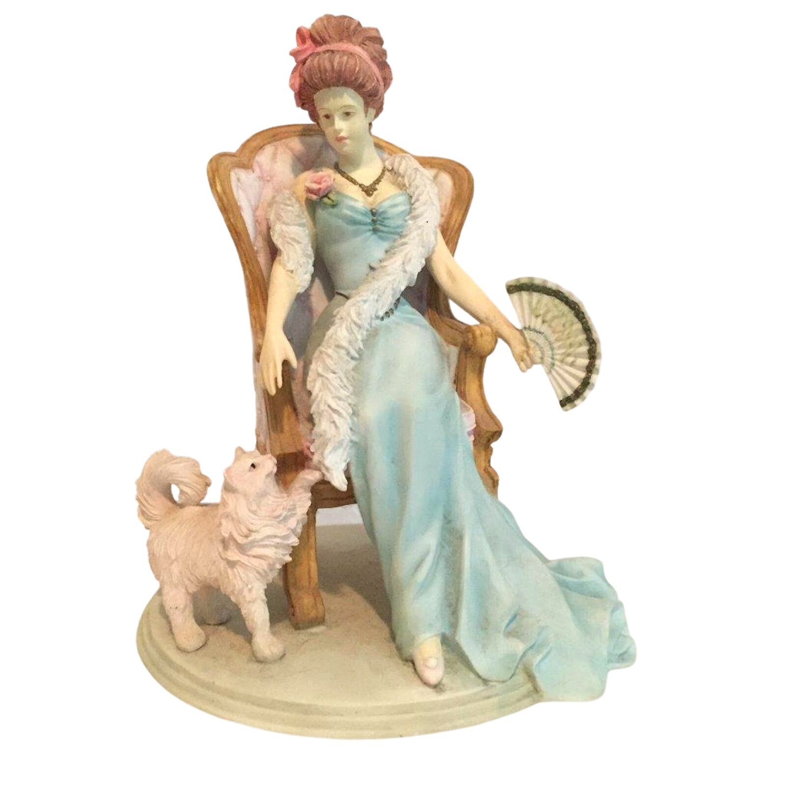 HARRISON FISHER Gold Coast Collection “In Good Company” Figurine 1991 Limited Ed