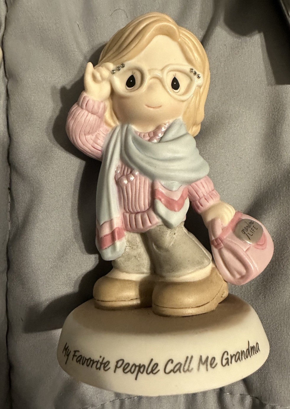 Precious Moments 183008 My Favorite People Call Me Grandma Glam Bling