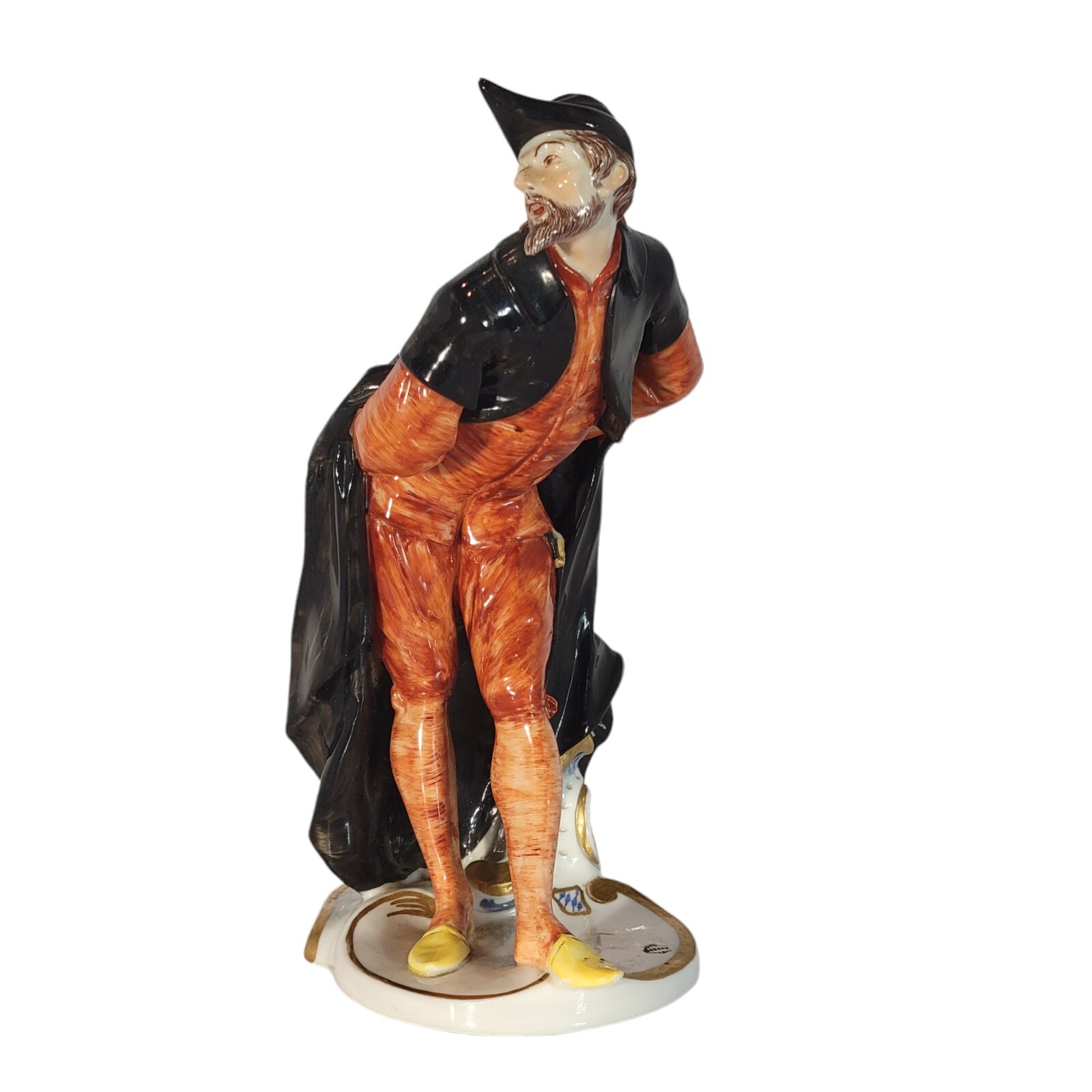 Nymphenburg Porcelain Commedia Pantalone Figurine