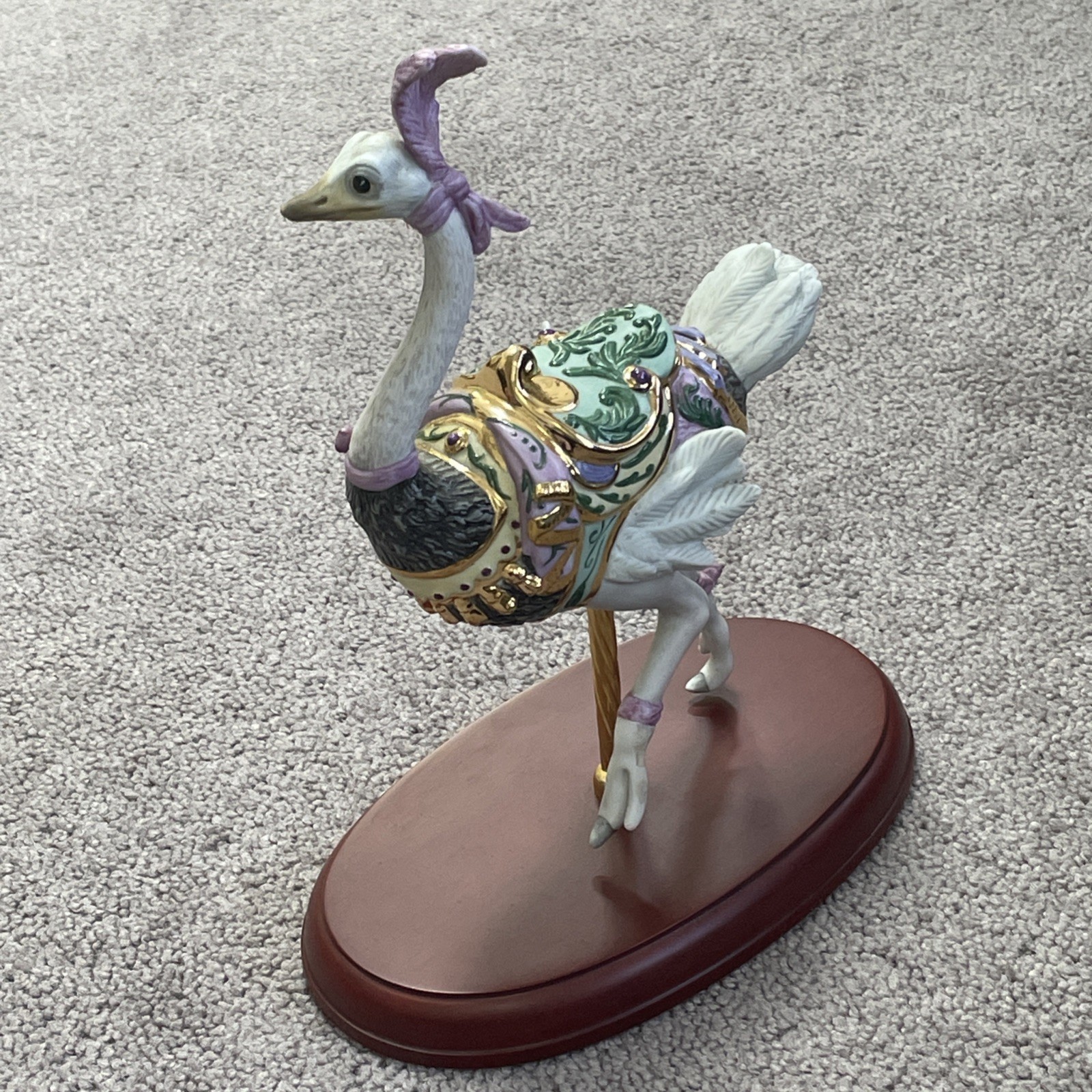 LENOX “CAROUSEL OSTRICH” 2007 LIMITED ED. COLLECTIBLE