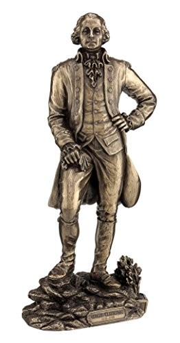 First President George Washington 11 Inch Cold Cast Bronze Statue