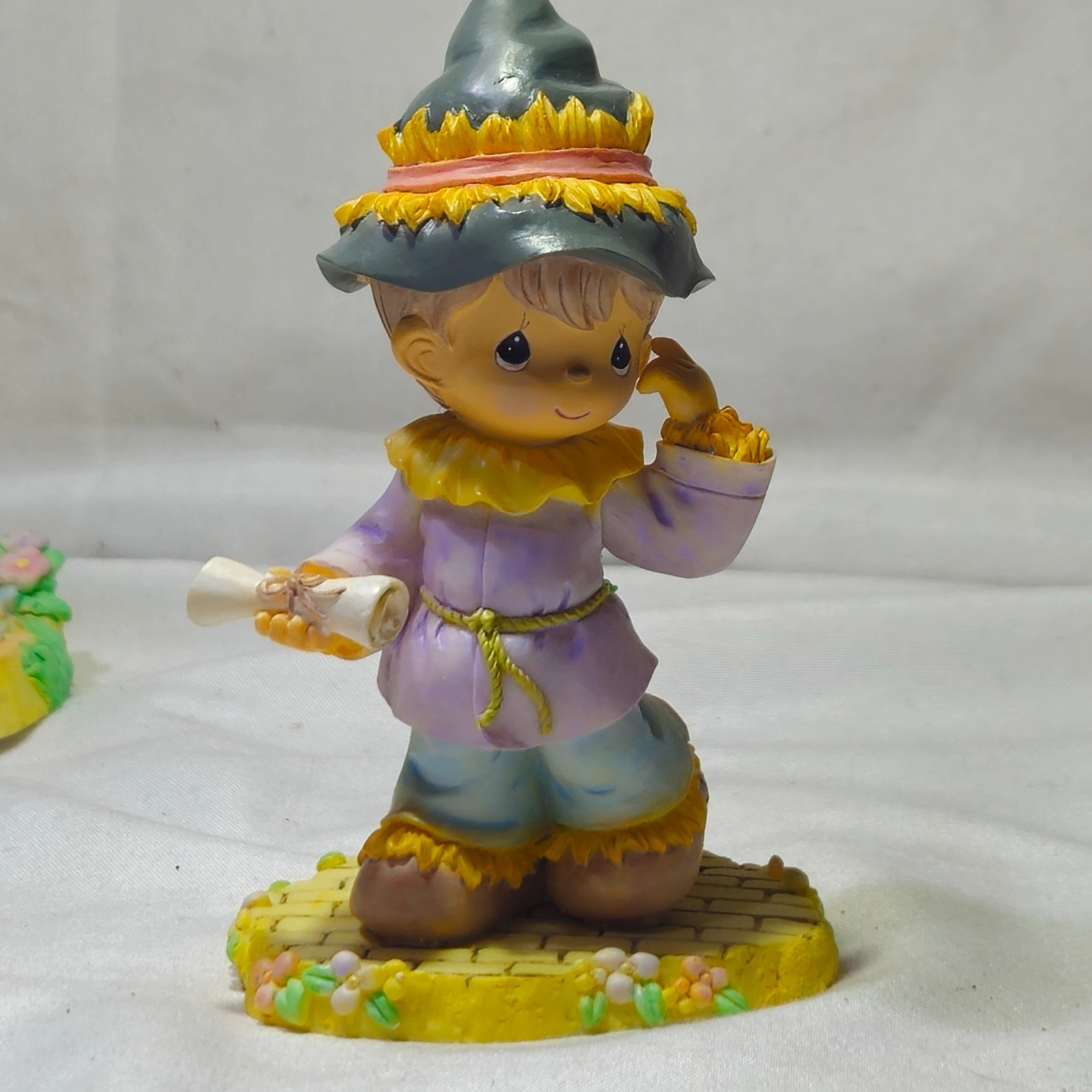 Precious Moments Wizard Of Oz 5pc Set Dorothy Scarecrow TinMan Lion No Box Certs