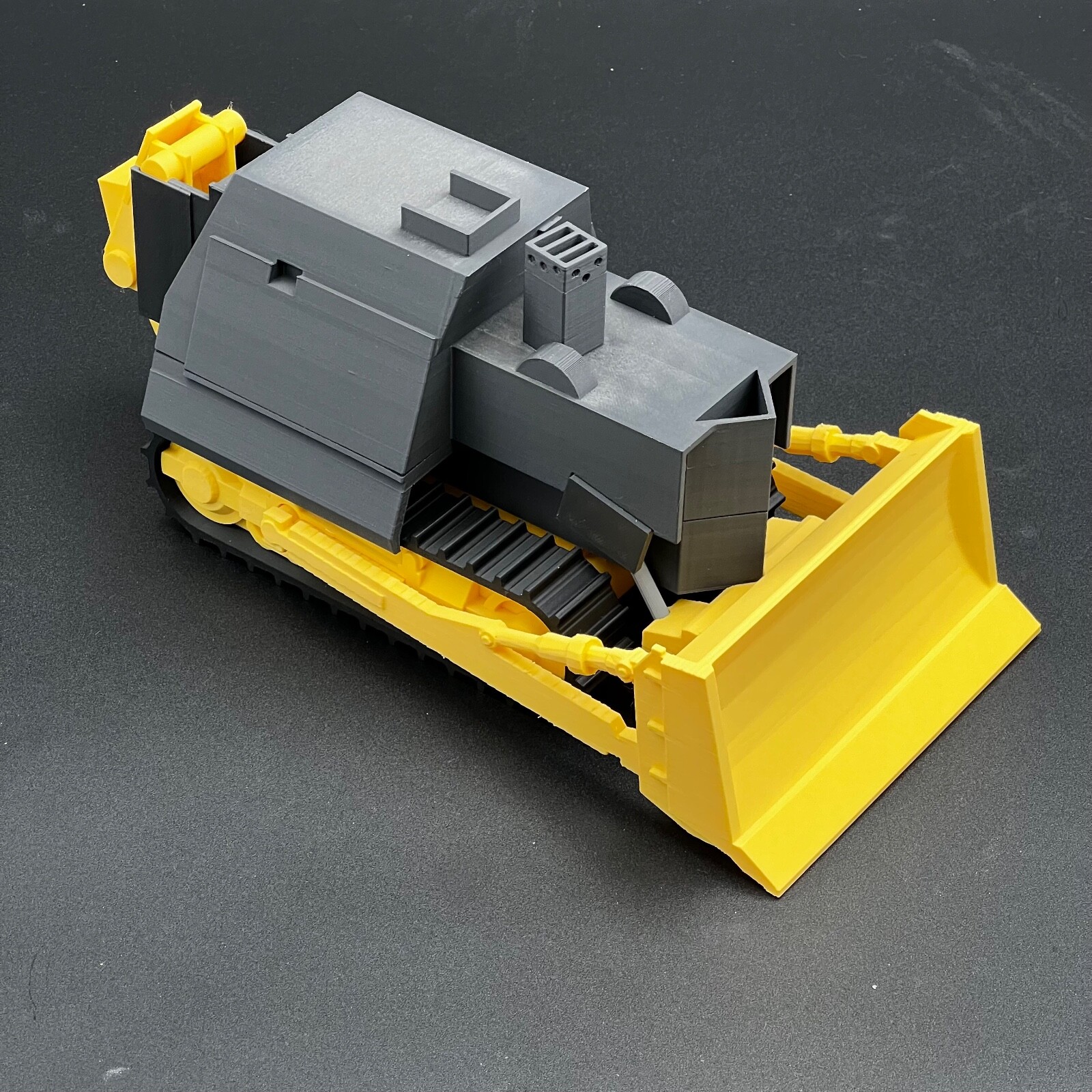Killdozer Model 10.5″ Tread On Them Marvin HeeMeyer Reasonable Man Bulldozer Toy